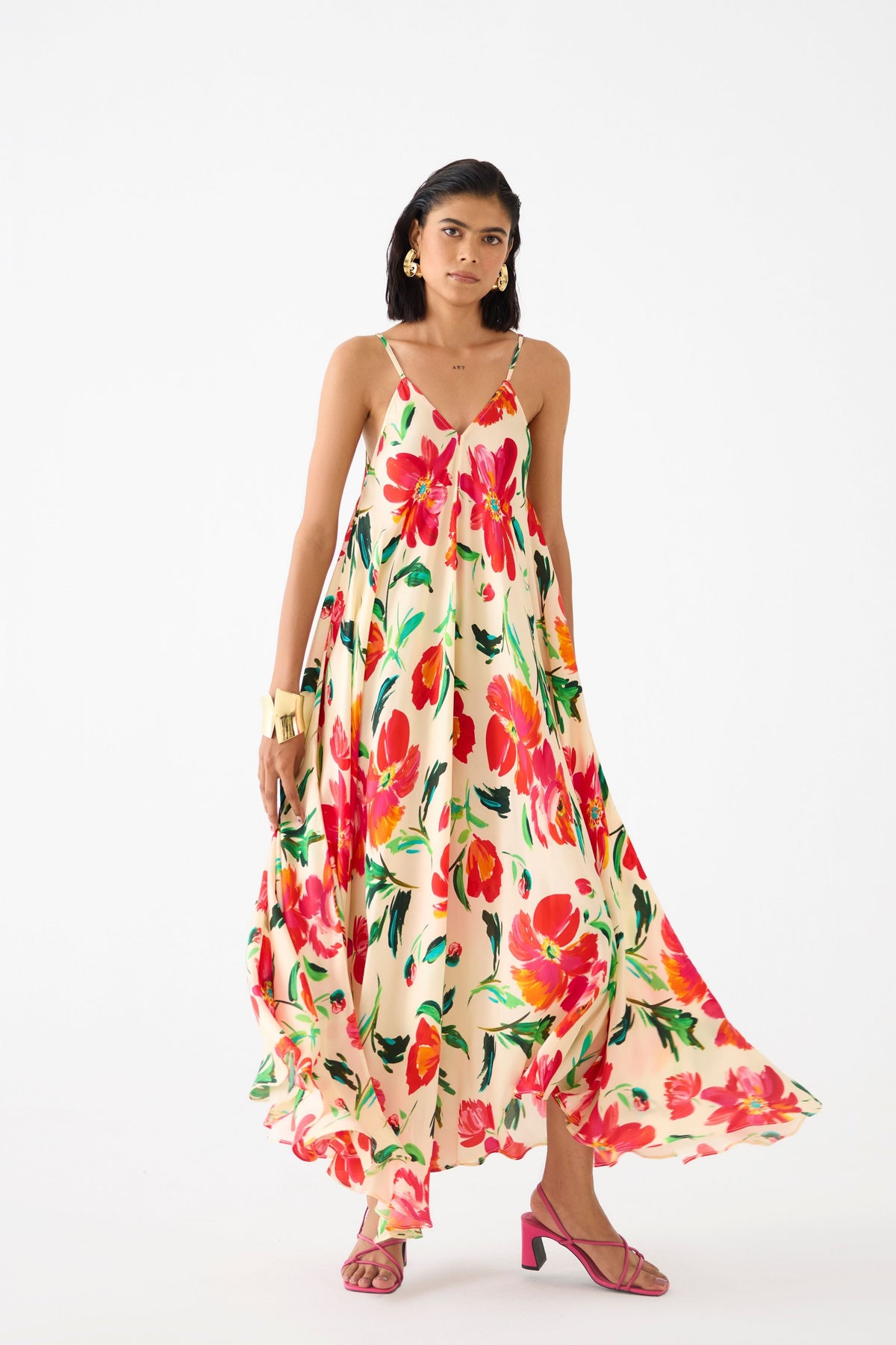 Majorelle Strappy Dress