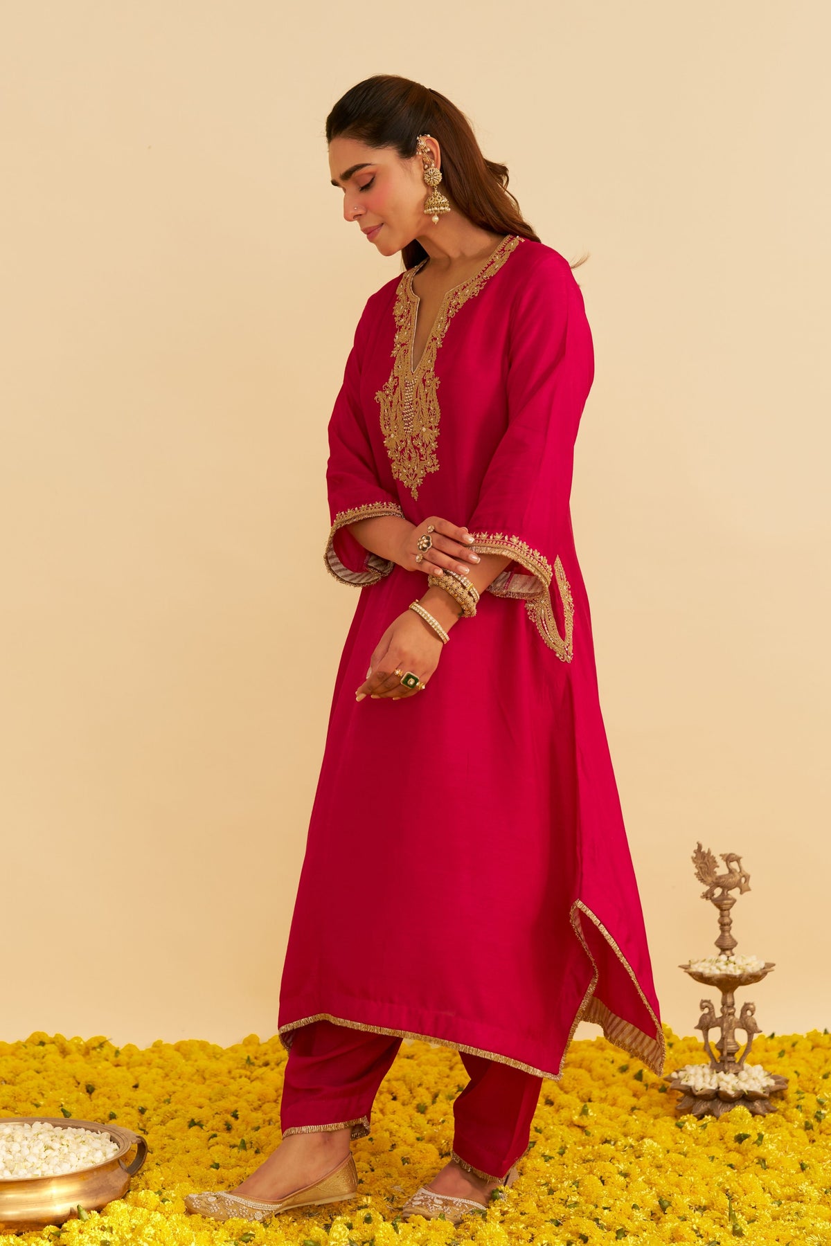 Amaya Pink Salwar Set
