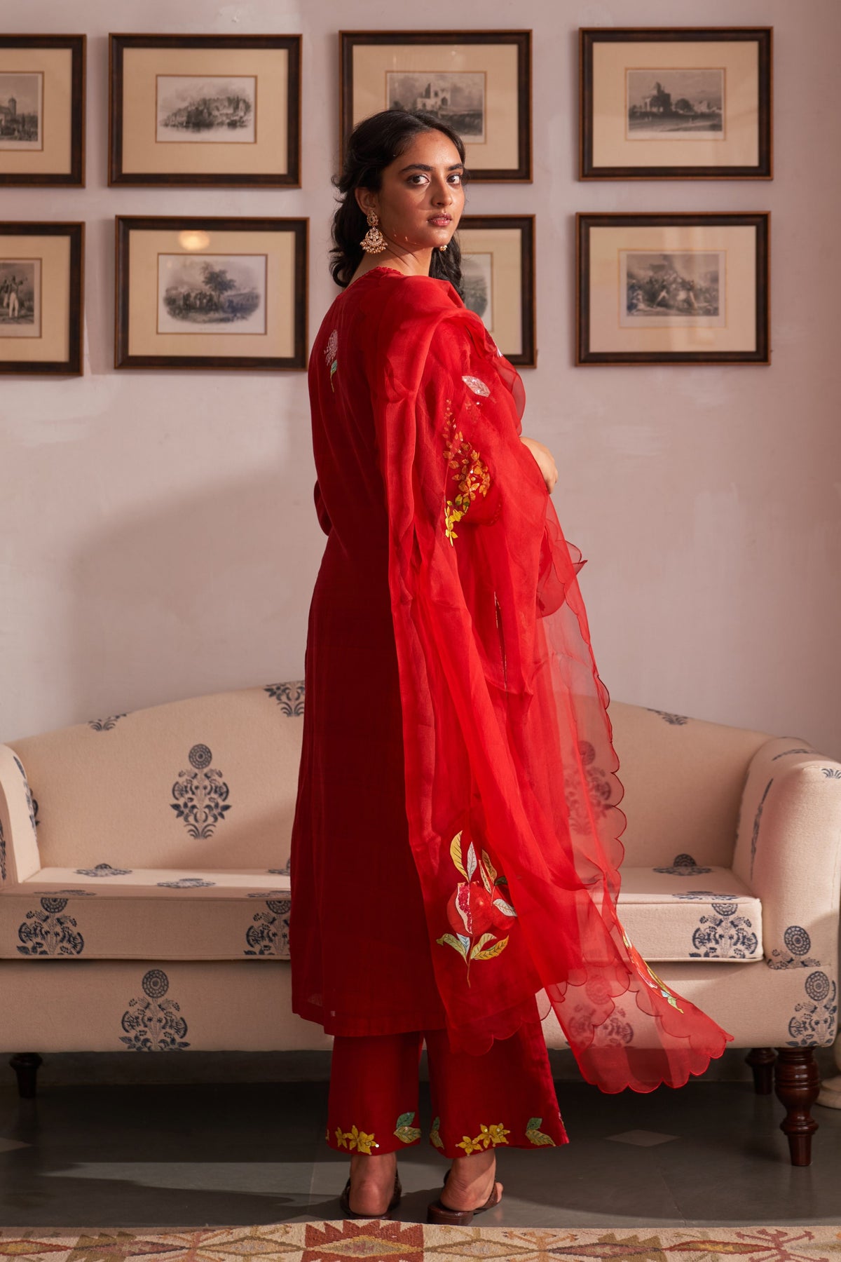 Gul Gurhal Kurta Set