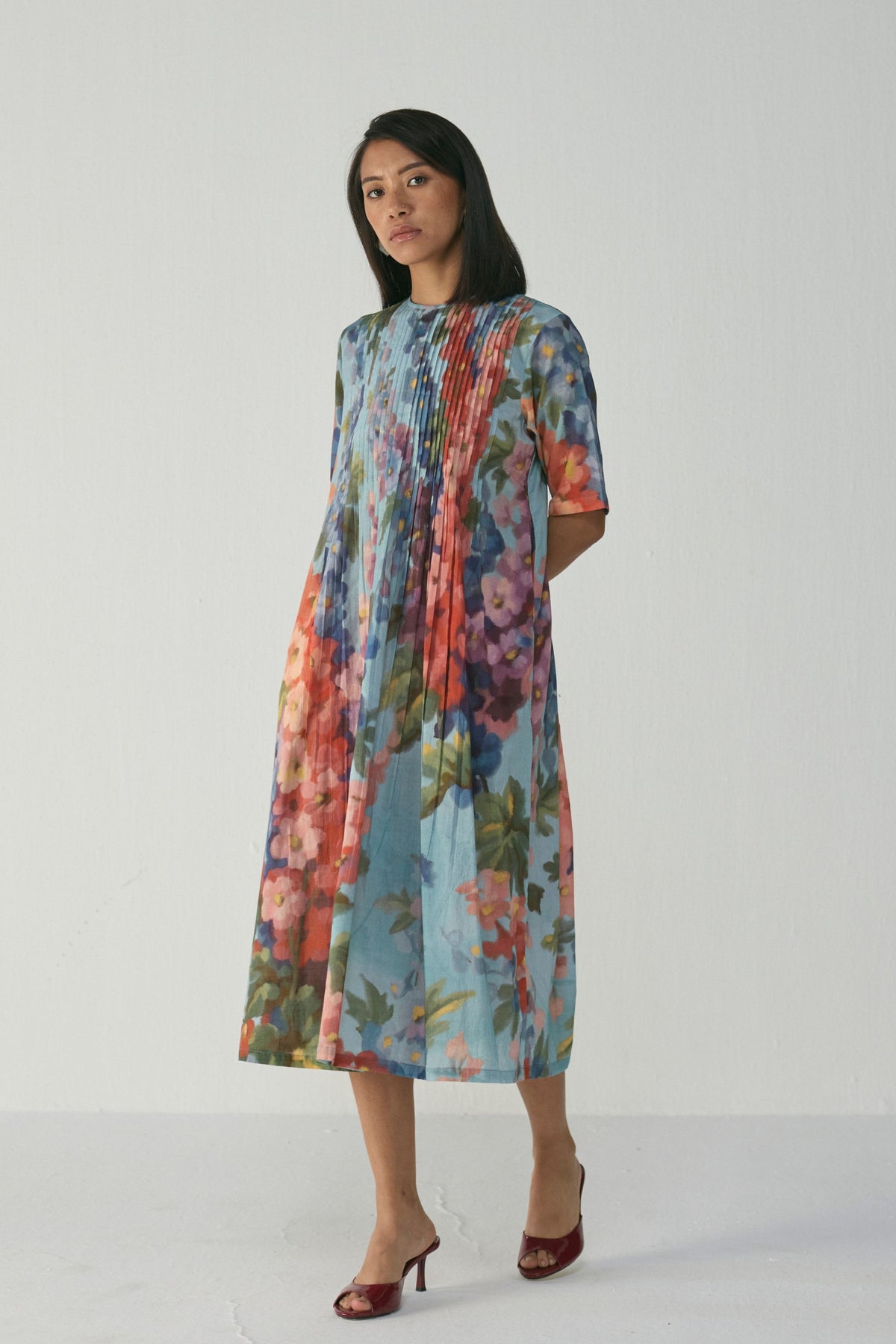 Darlington Pintucks Dress