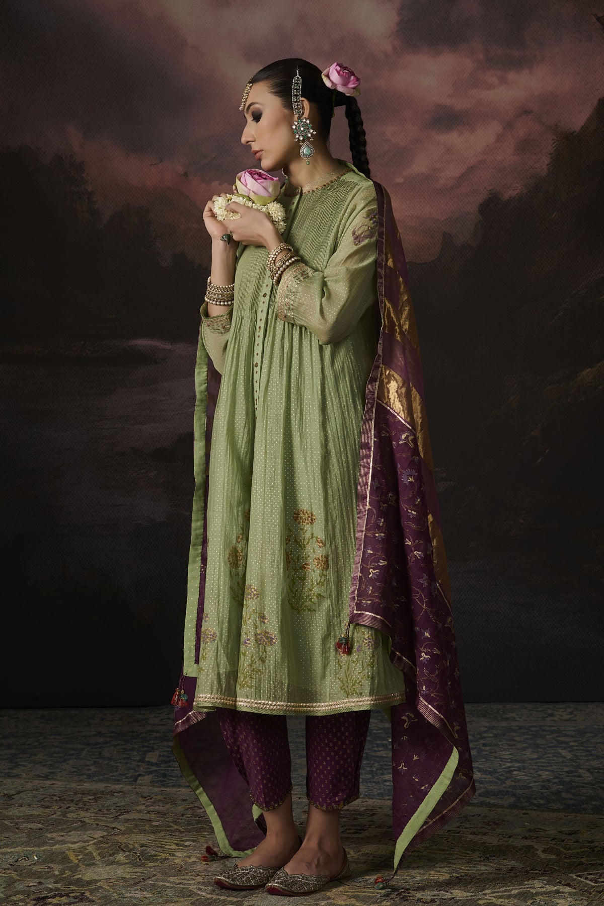Fariha Anarkali Set