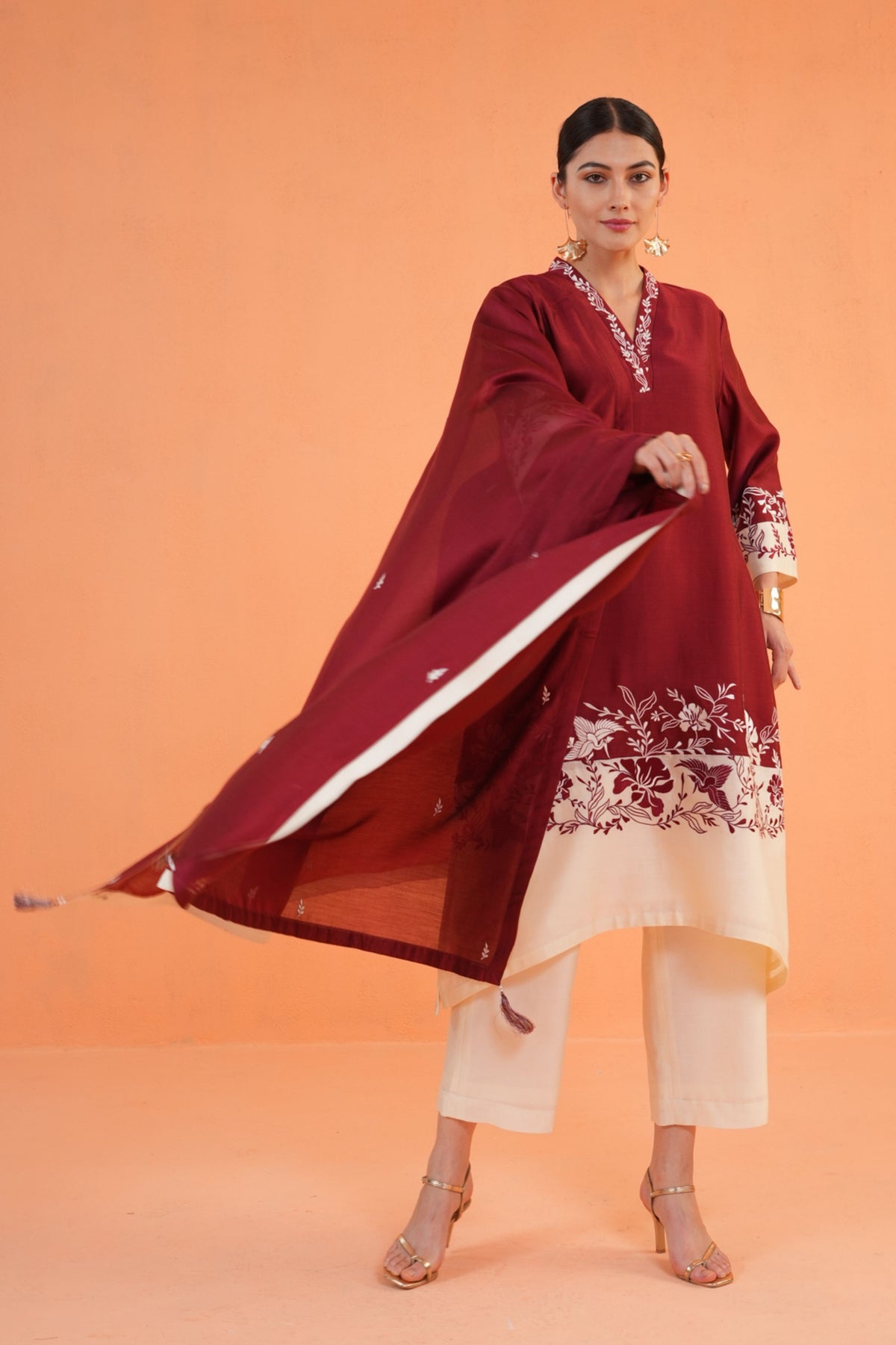 Maroon Eternal Suit Set