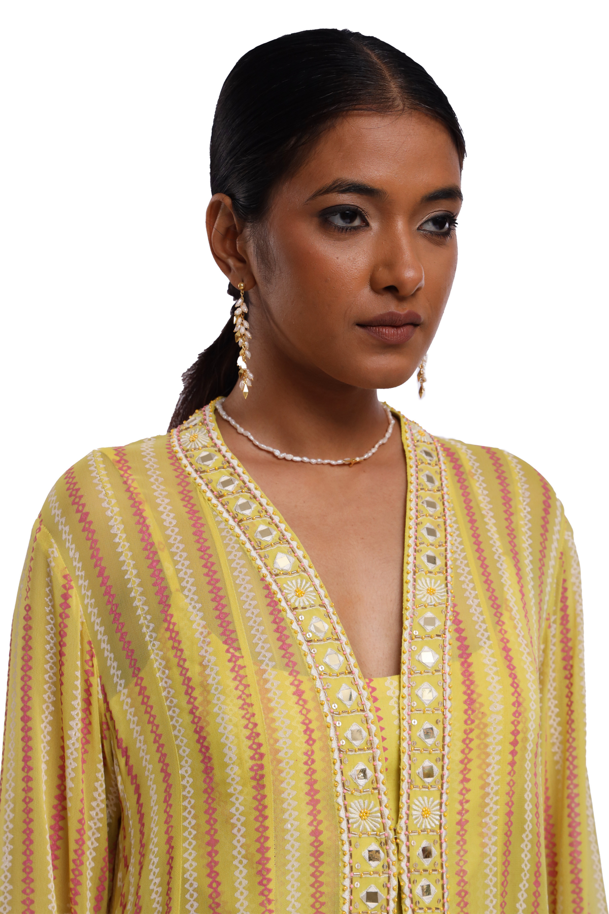Lime Green Afra Set