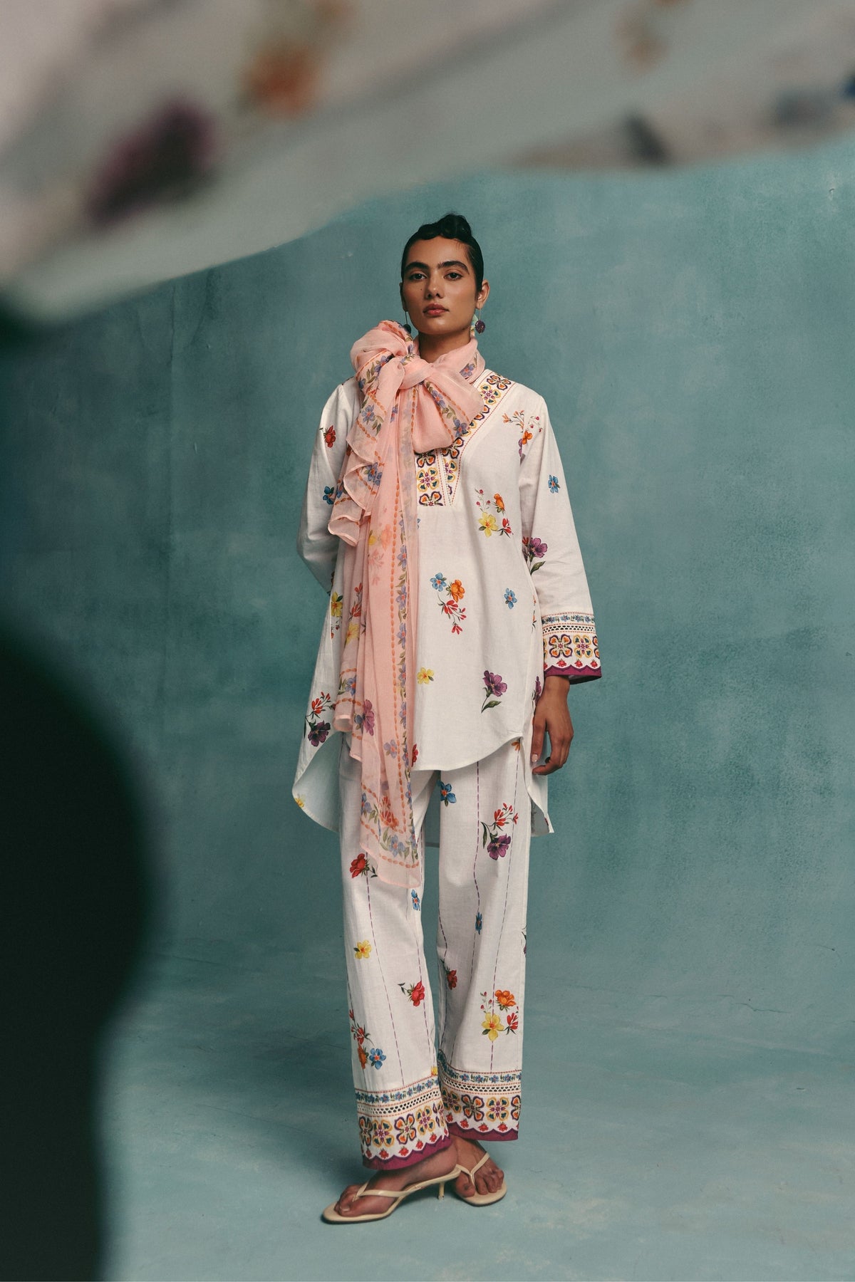 Daisy Ecru Tunic Set