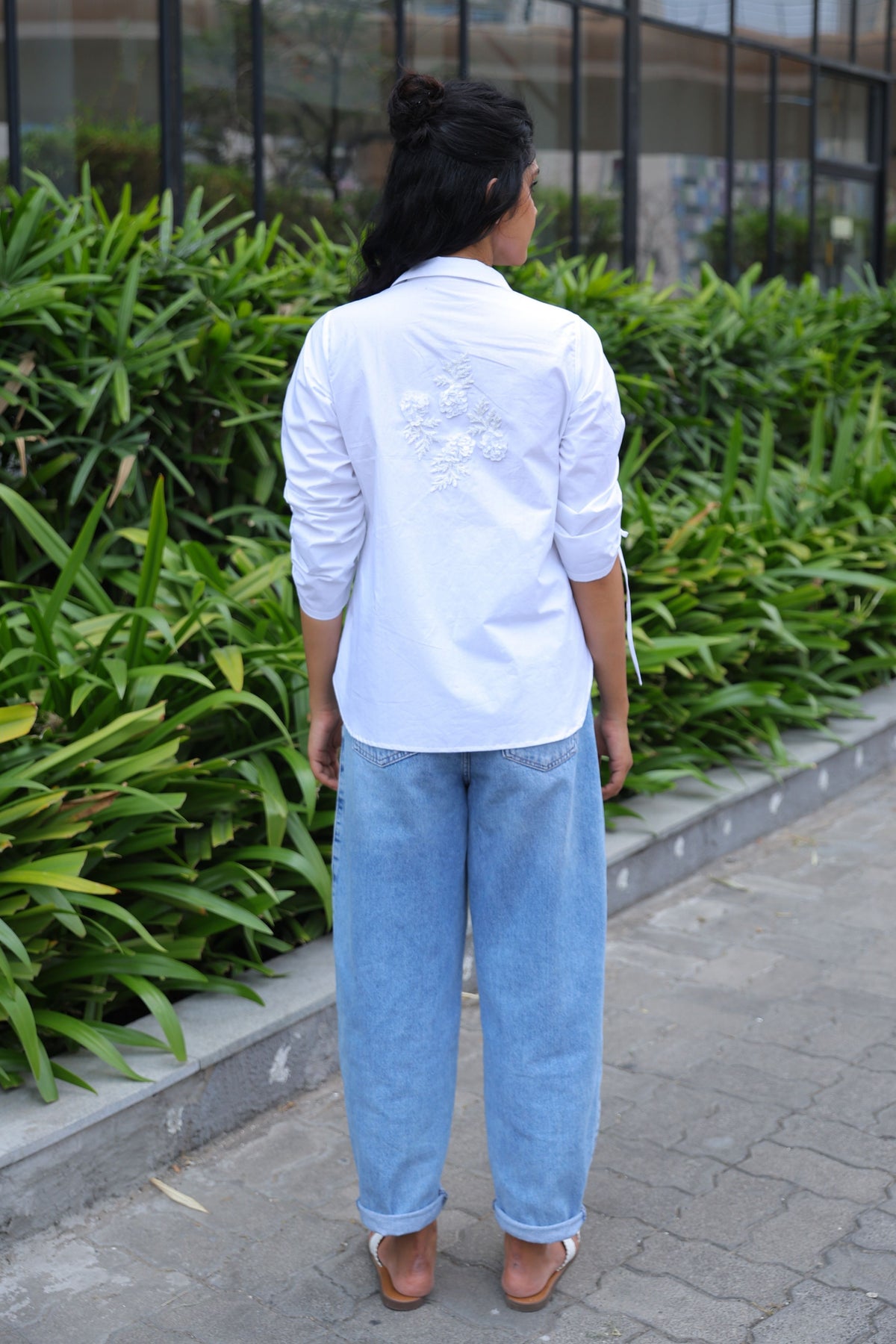 Cummberband White Shirt