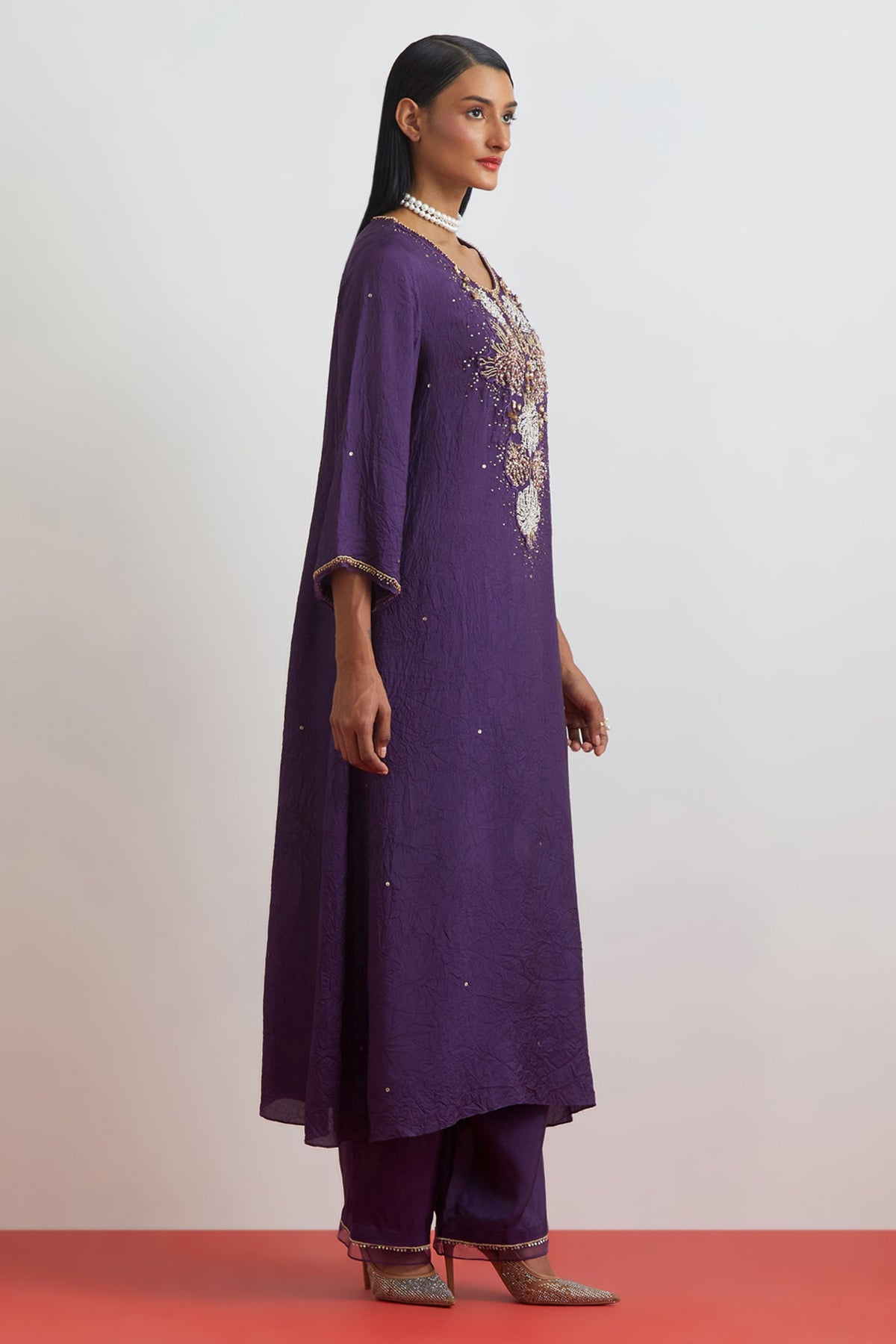 Violet Luxe Kurta Set