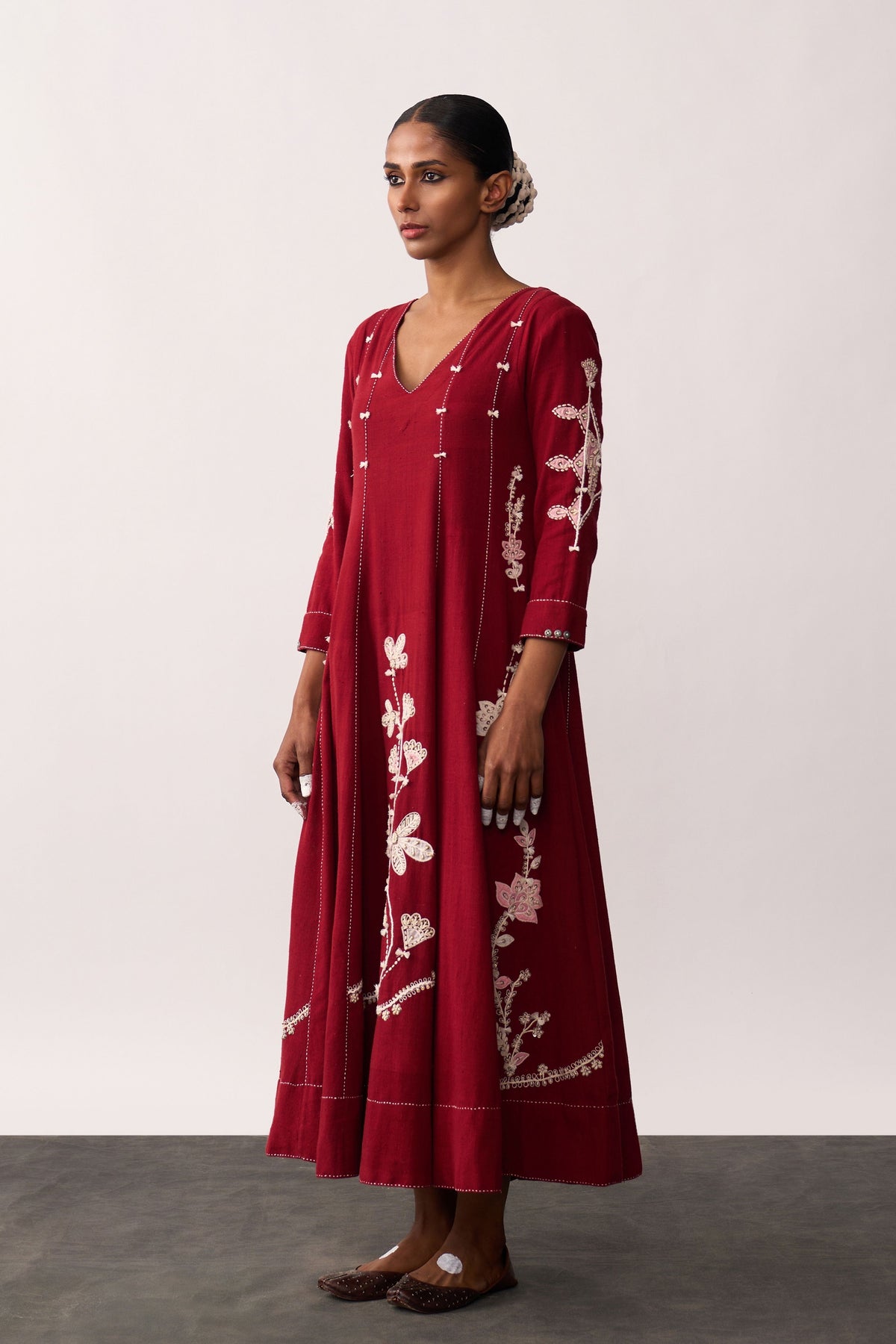 Aruna Red Angrakha