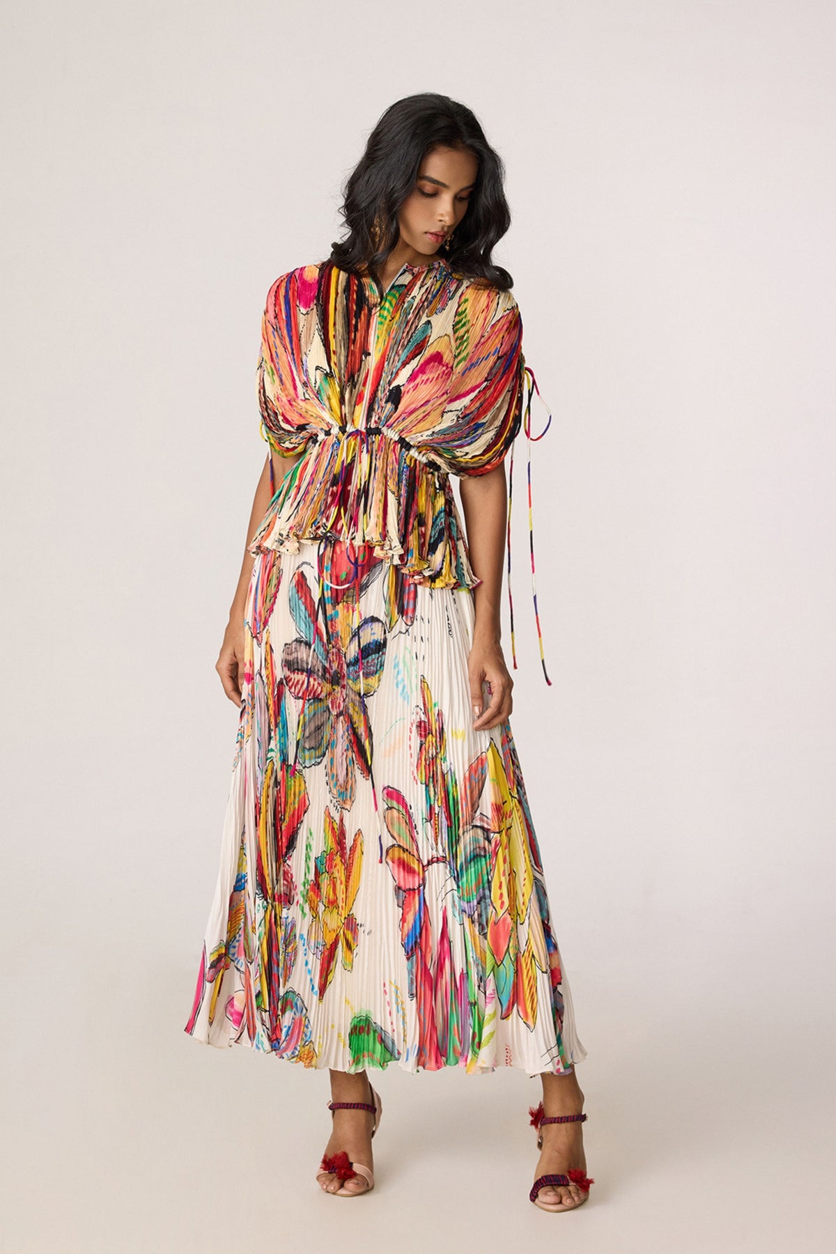 Monica Blouse & Zora Skirt Set