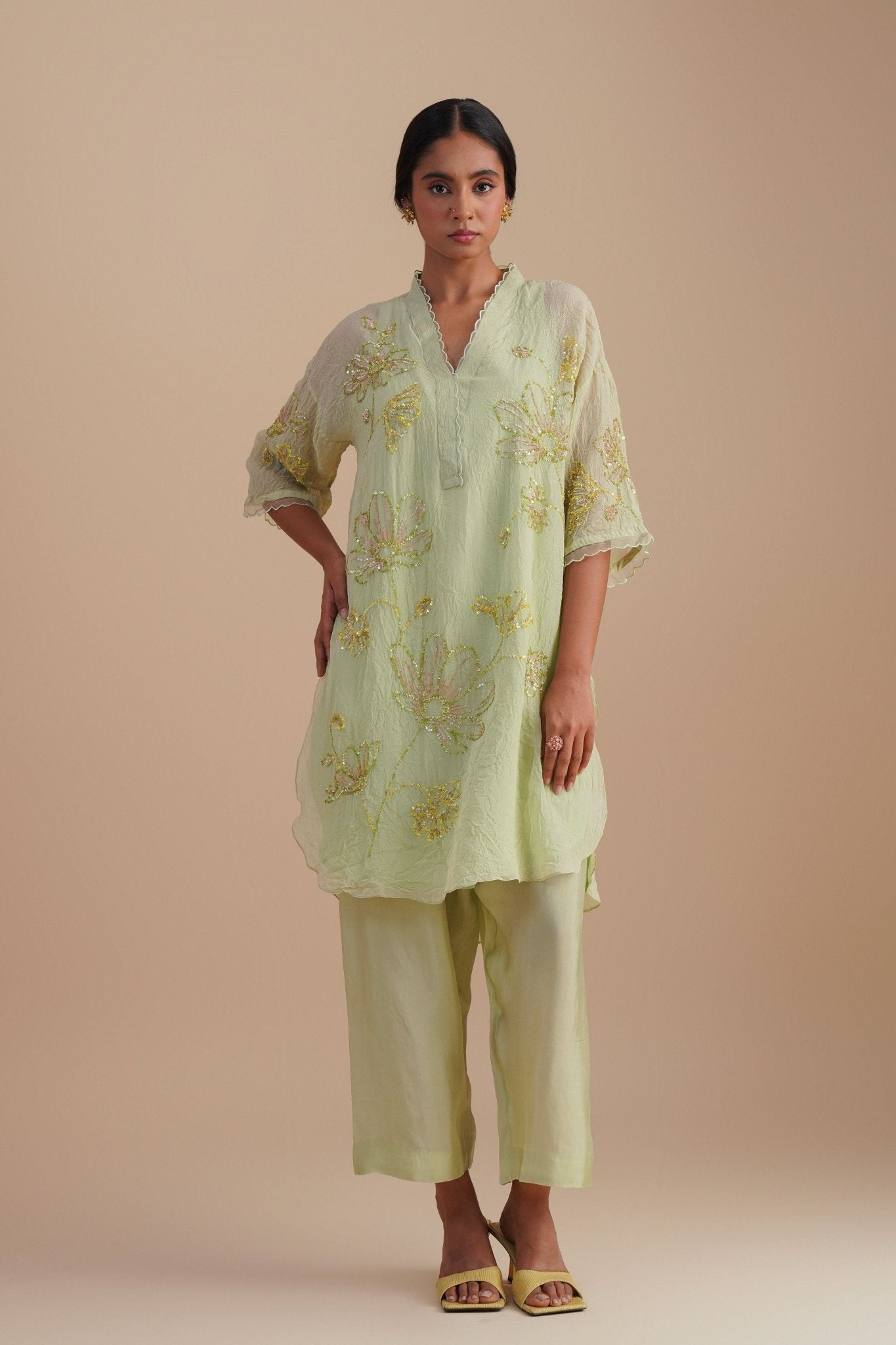 Mist Floral Co - ord Set - One Not Two - Elahe