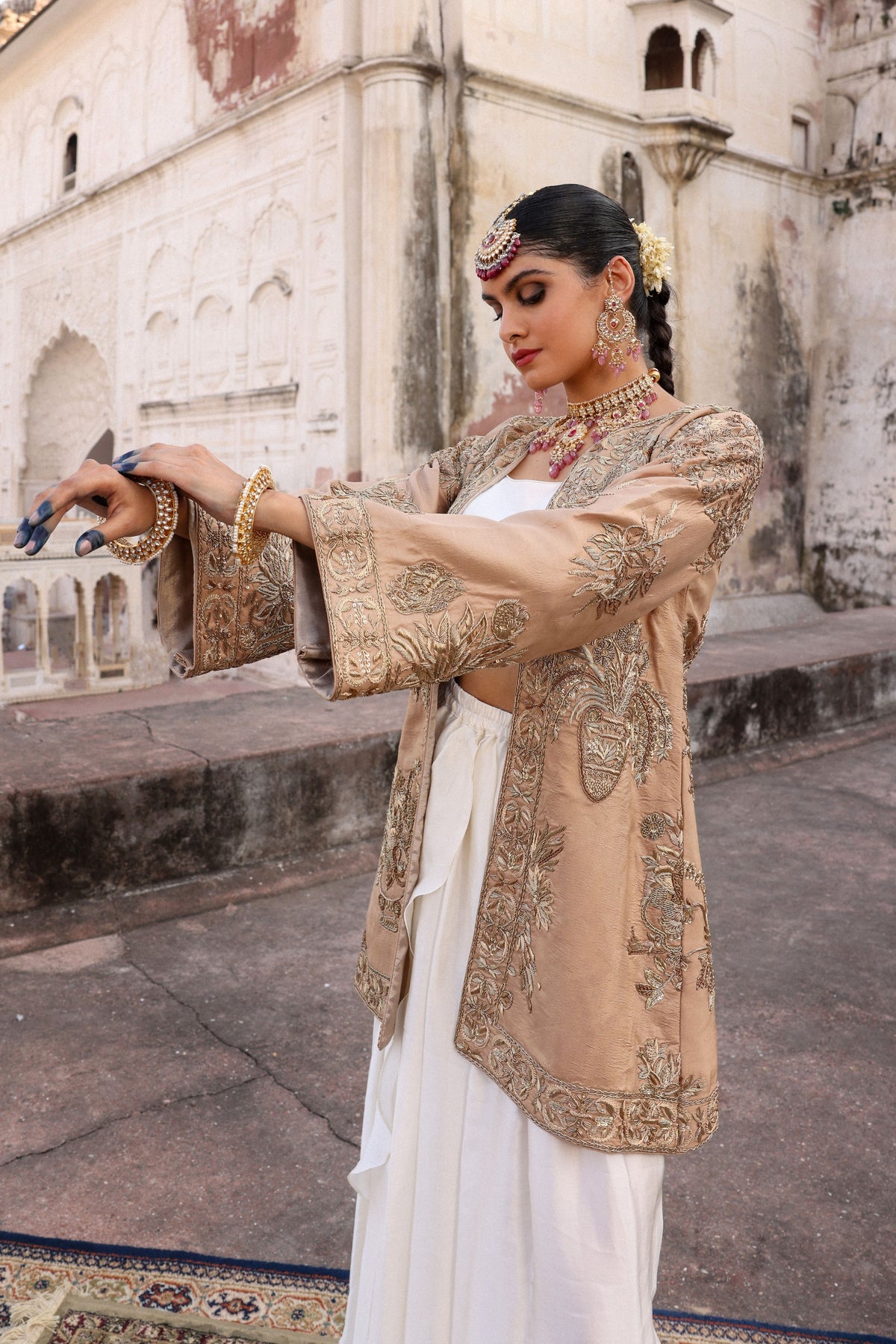 Moti Bagh Jacket Set
