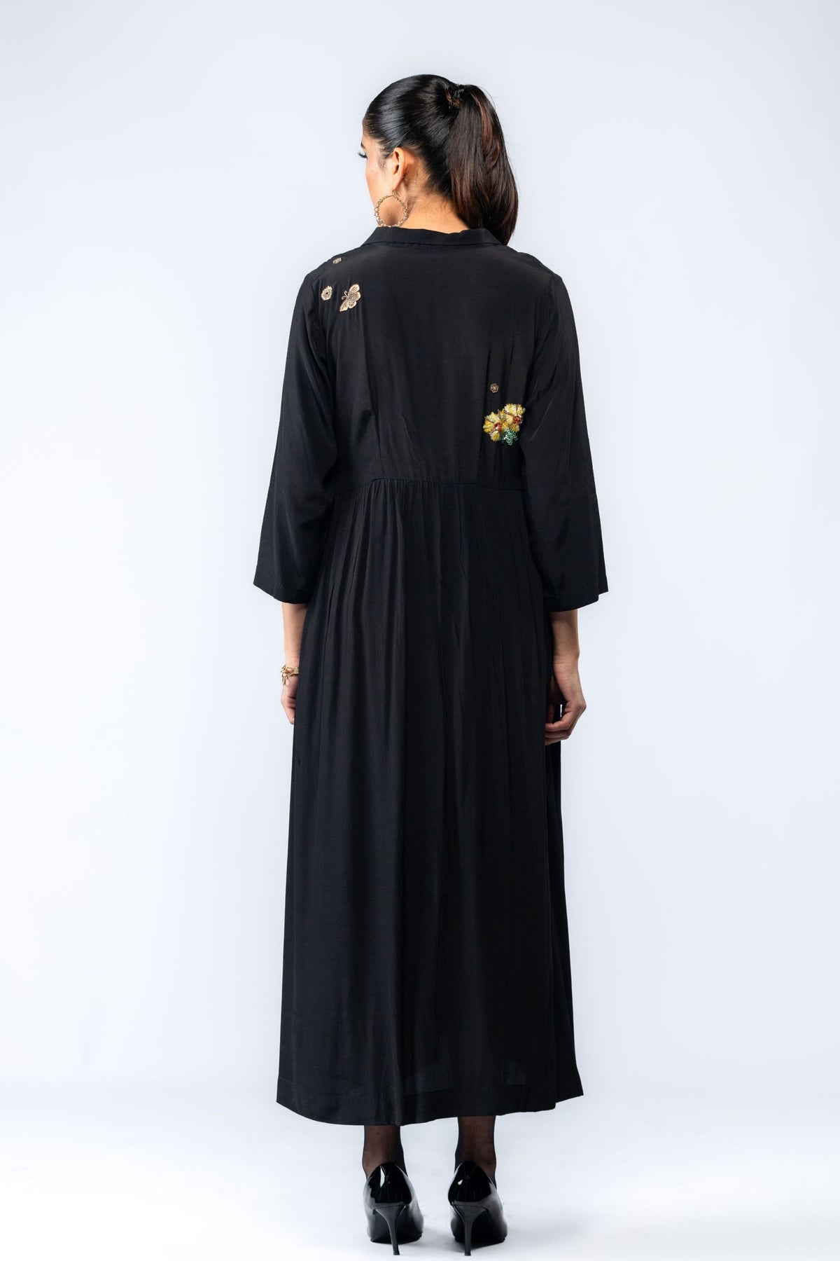 Niva Flora Embroidery Dress