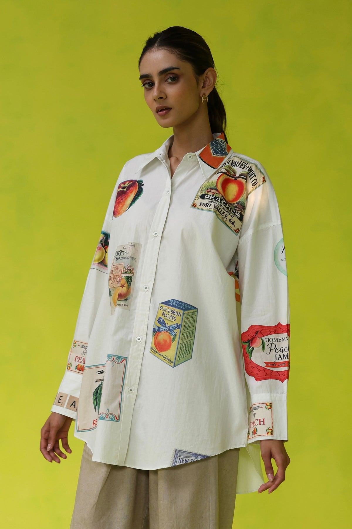 California Peaches  Oversized Shirt