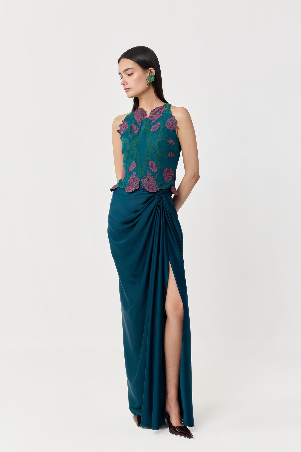 Wild Tulip Teal Top Set