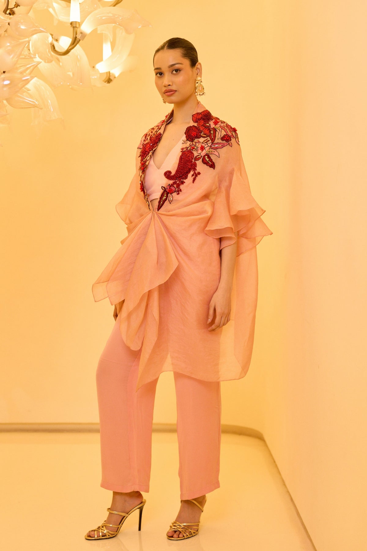 Blush Cape Set