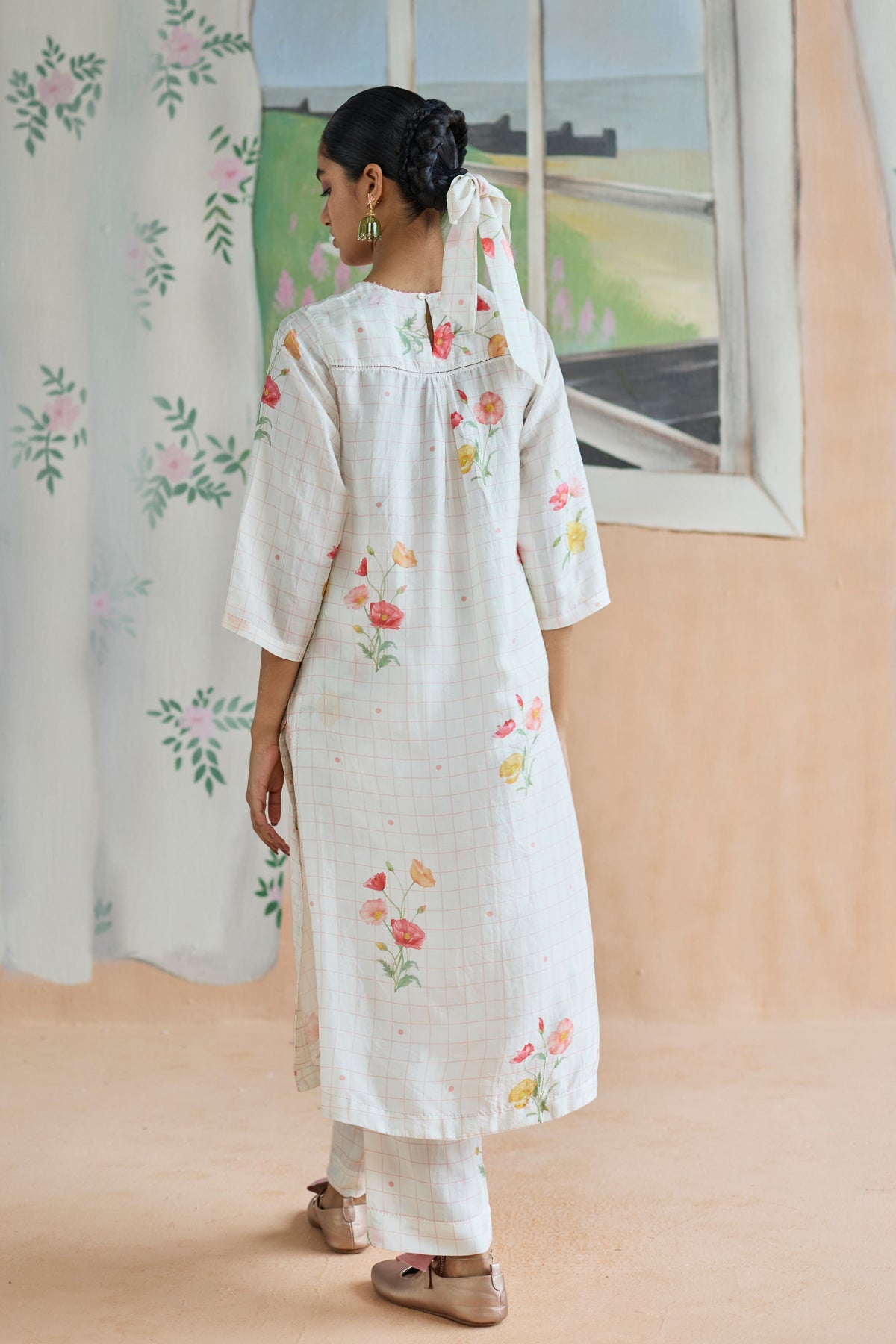 Poppy Long Kurta Set