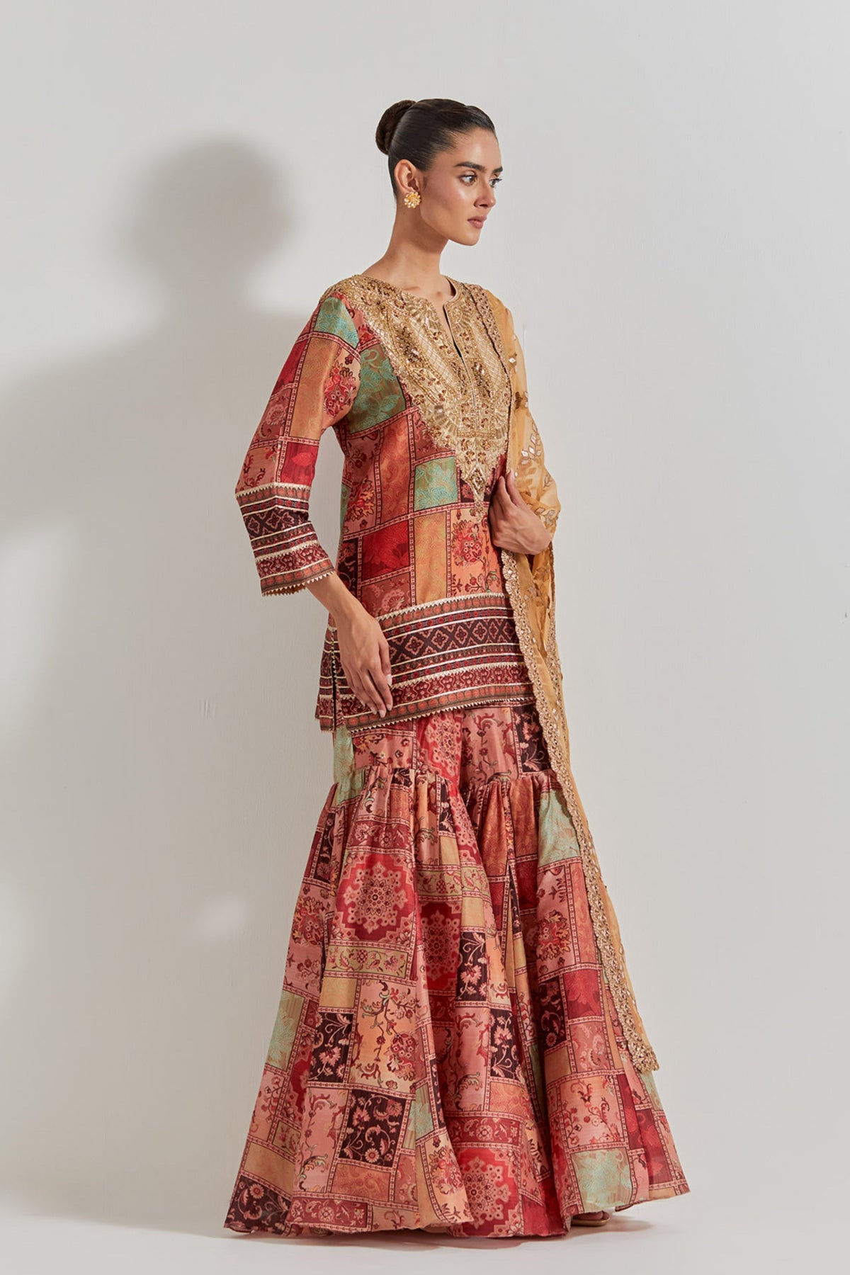 Spicy Glam Sharara Set