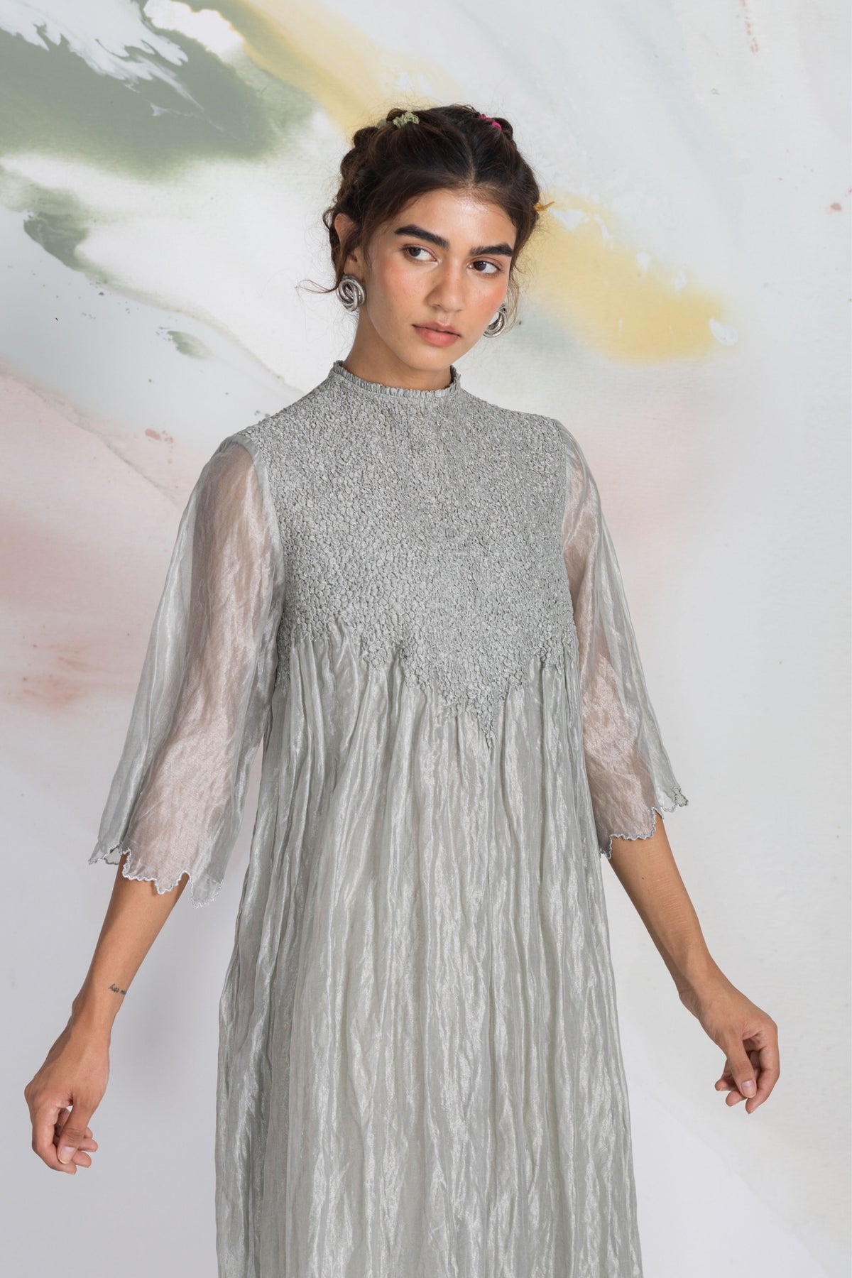 Cloudfall Smock Dress