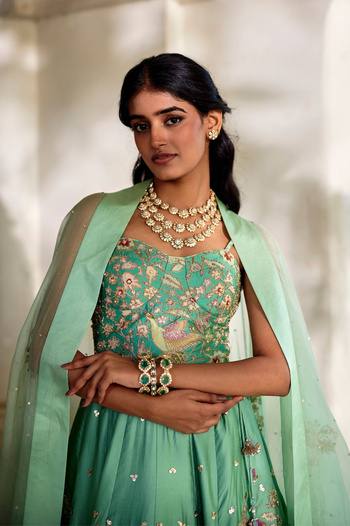 Heli Lehenga Set
