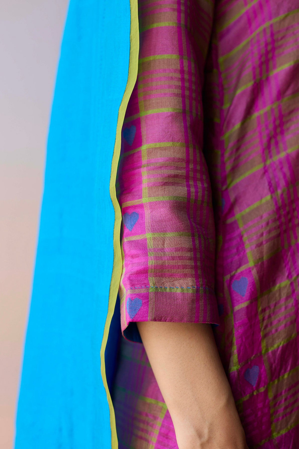 Lightfall Blue Dupatta