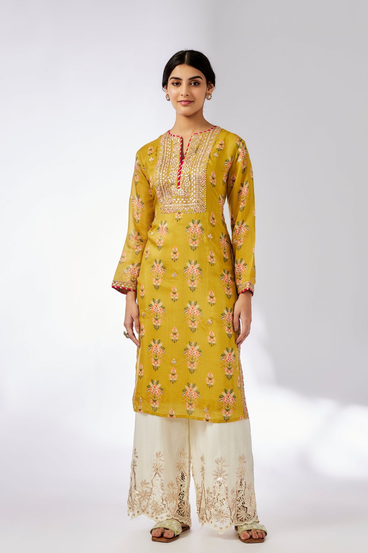 Mustard Neha Tunic