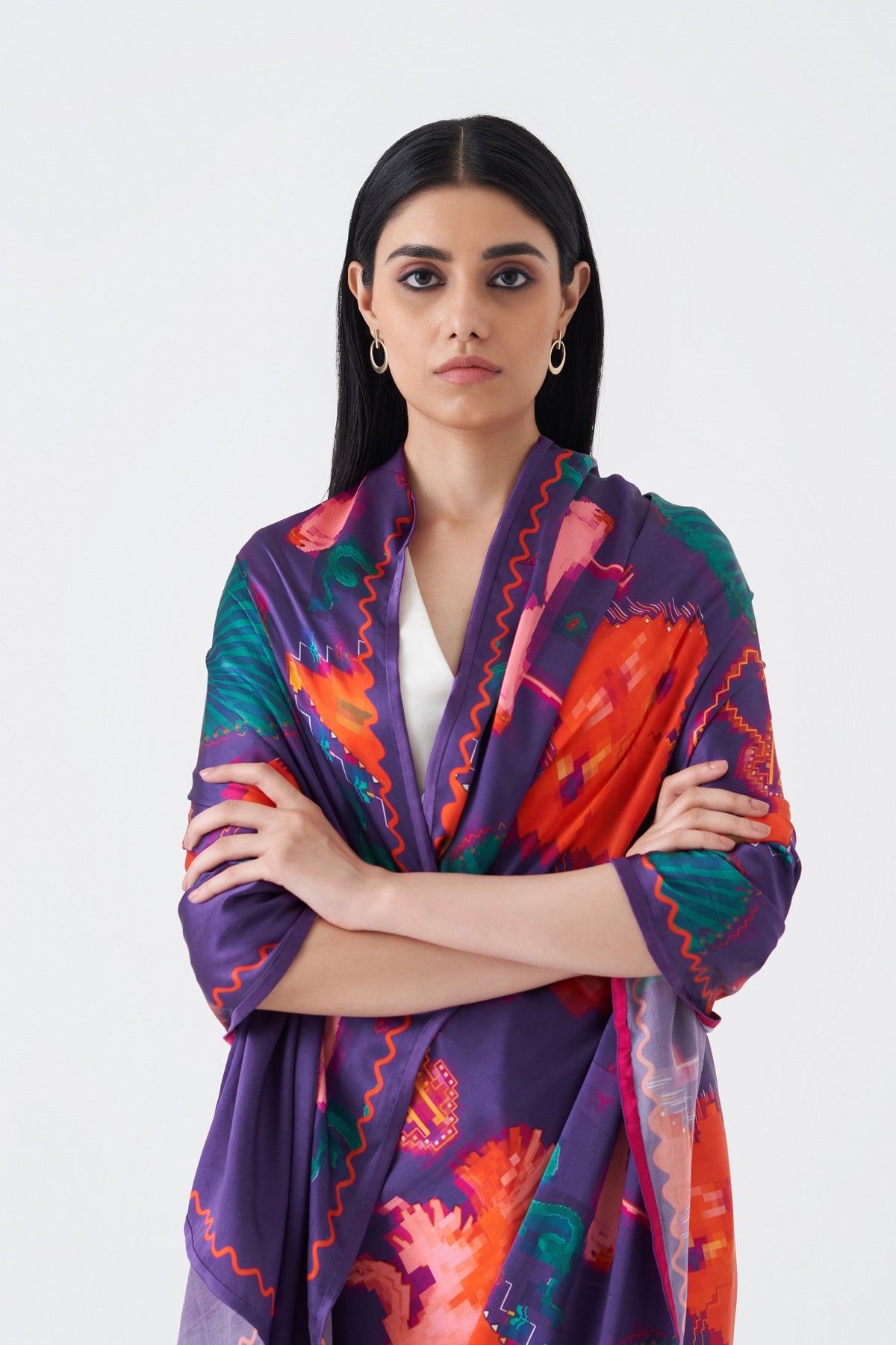 Oaxaca Morado Saree