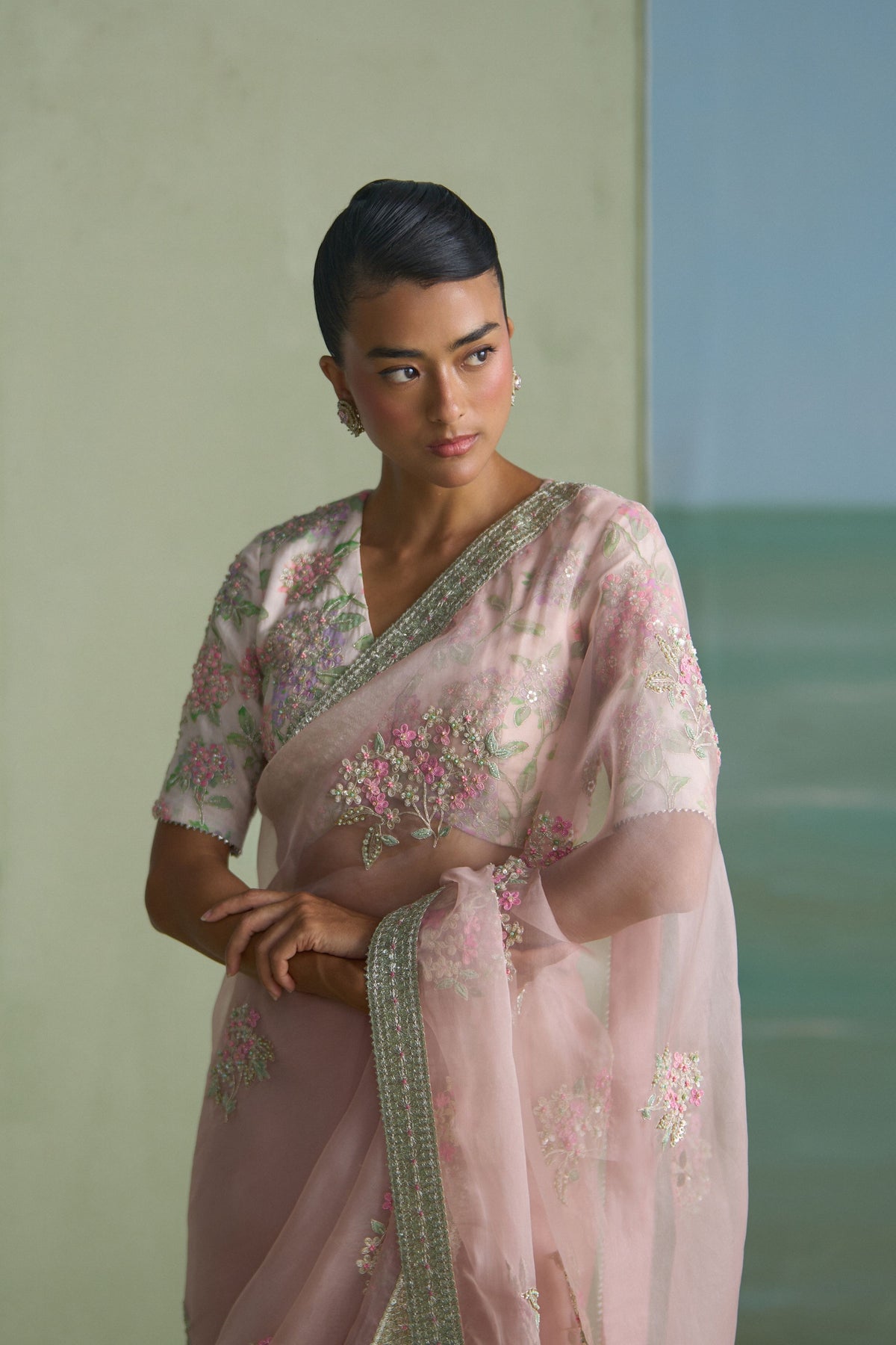 Alice Dori Saree Set