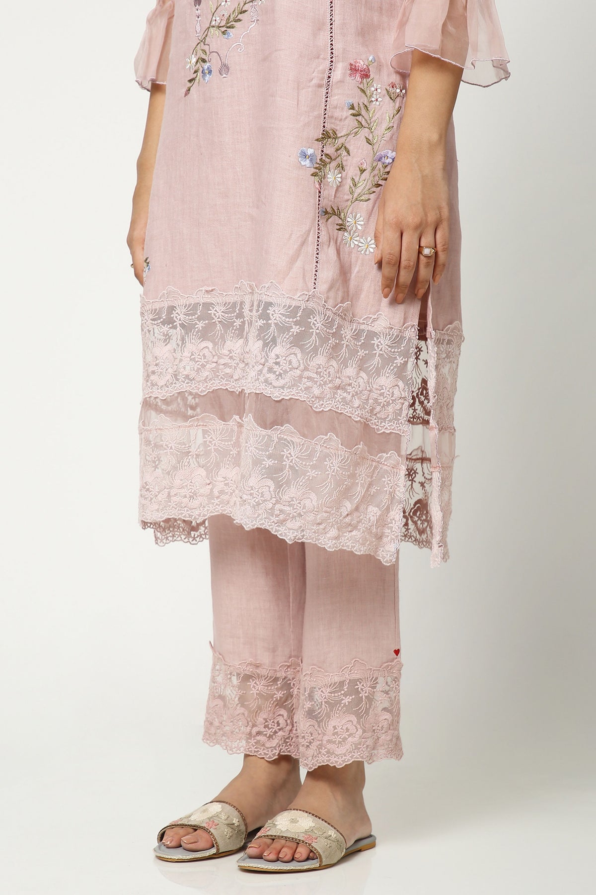 Pink Eden Kurta Set