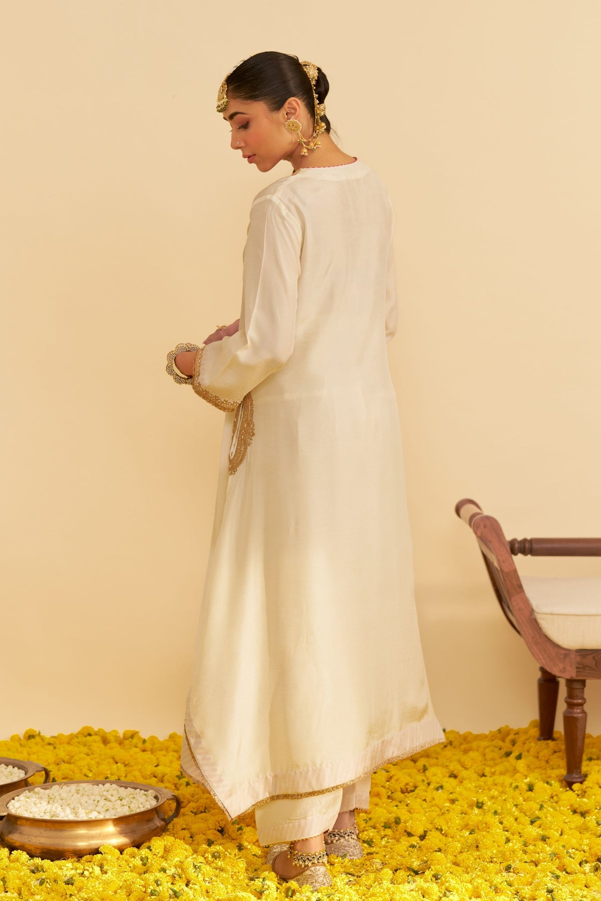 Amaya Ivory Salwar Set