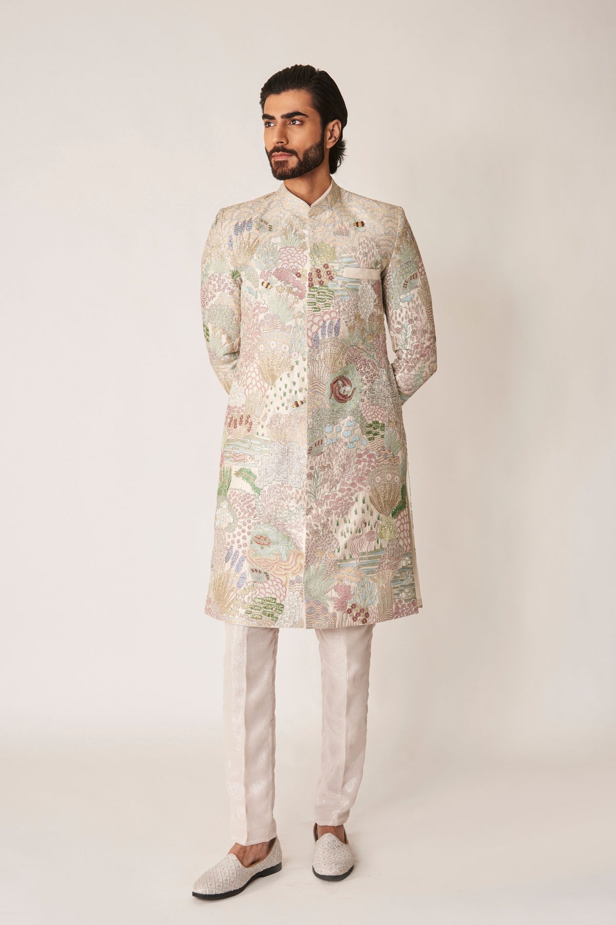 Fougere Sherwani