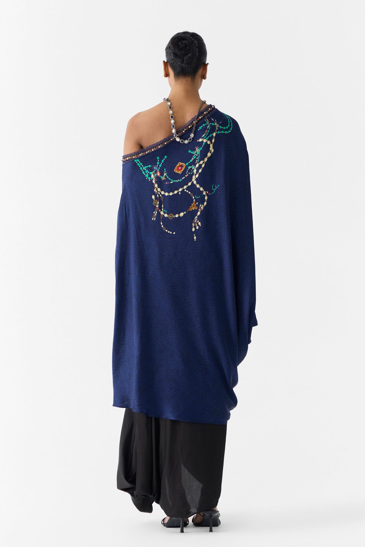 Navy Maharani Co-ord Set
