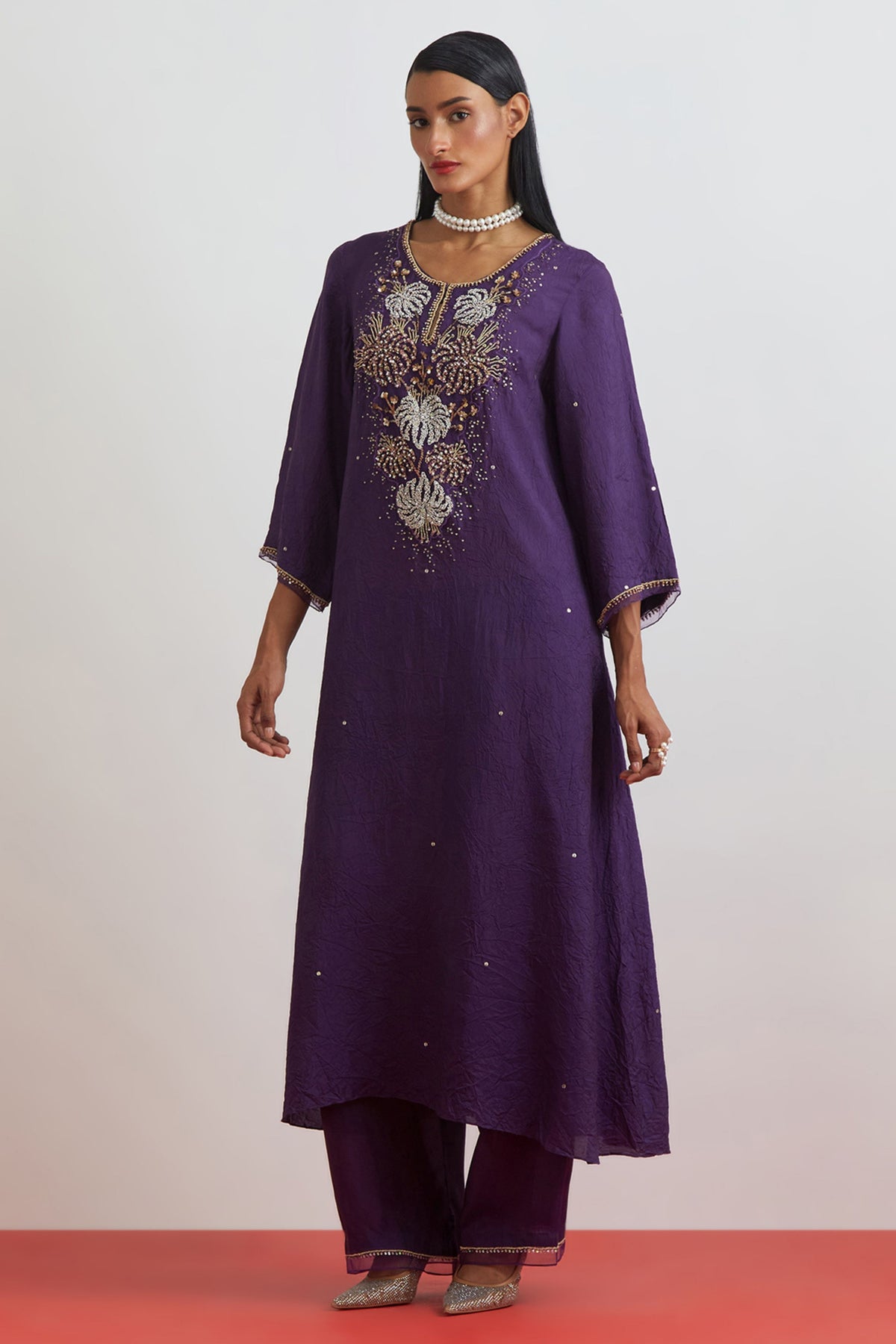 Violet Luxe Kurta Set