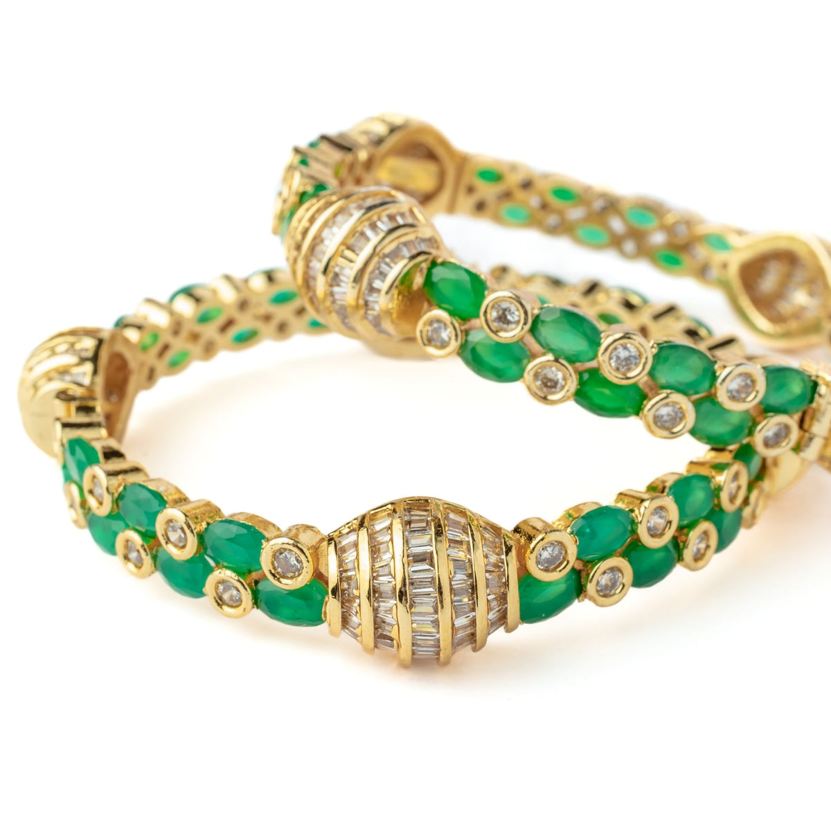 Synthetic Stone Pair of Bangles