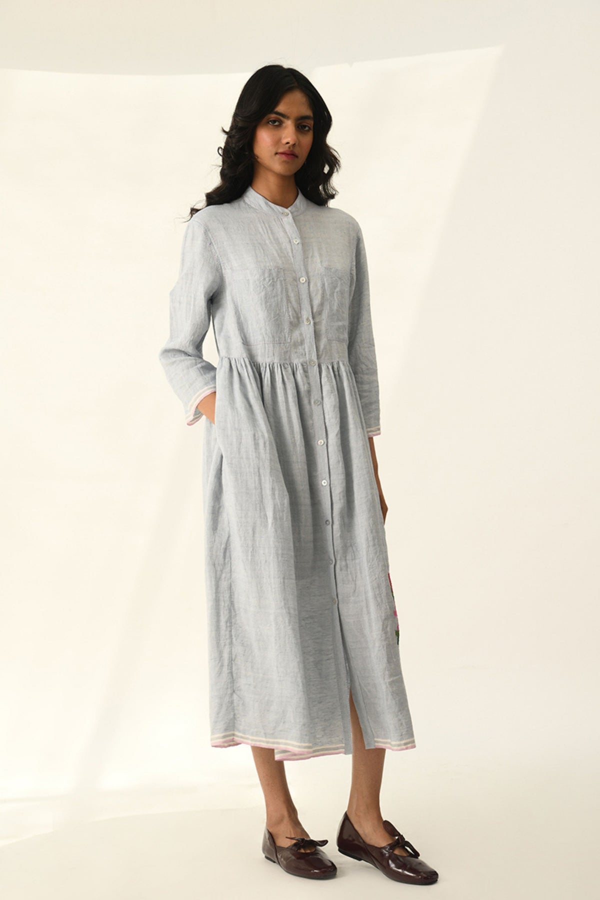 Bella Applique Embroidery Dress