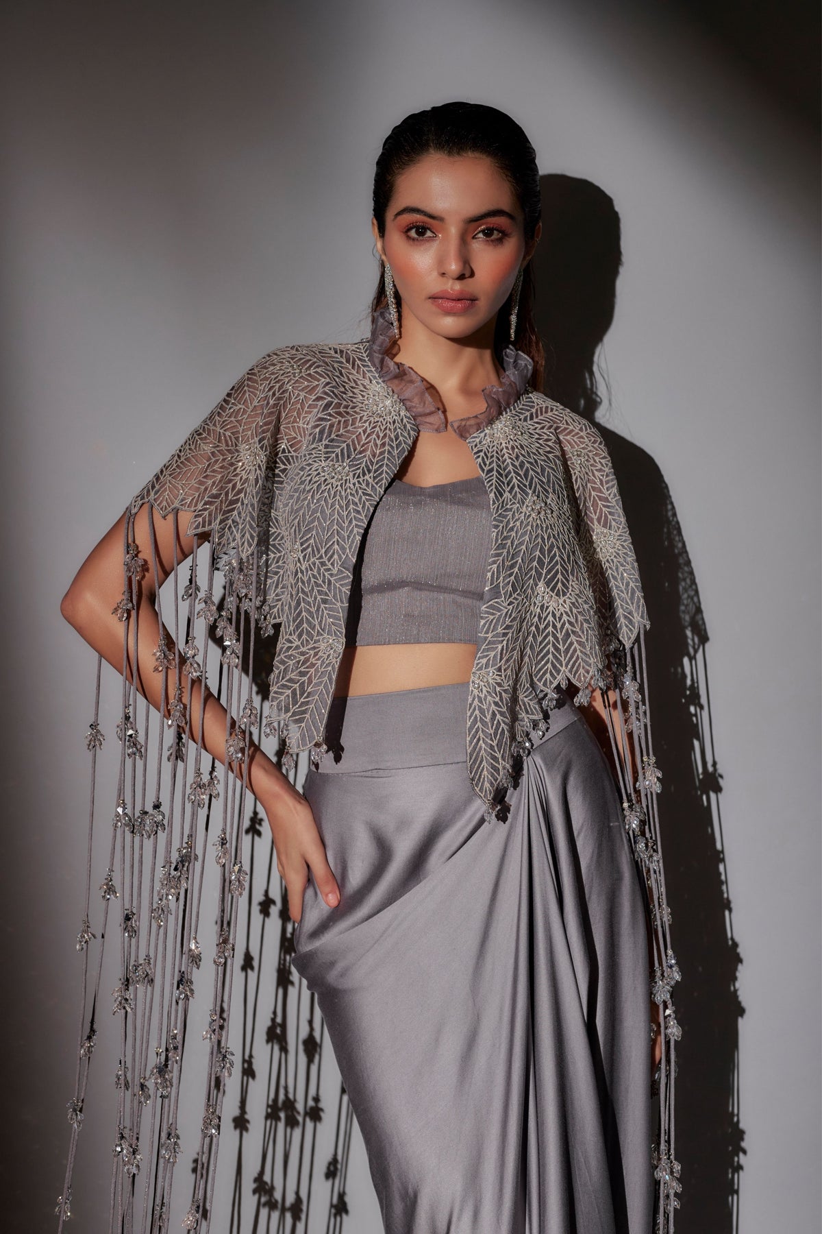 Crystal hangings Cape Set