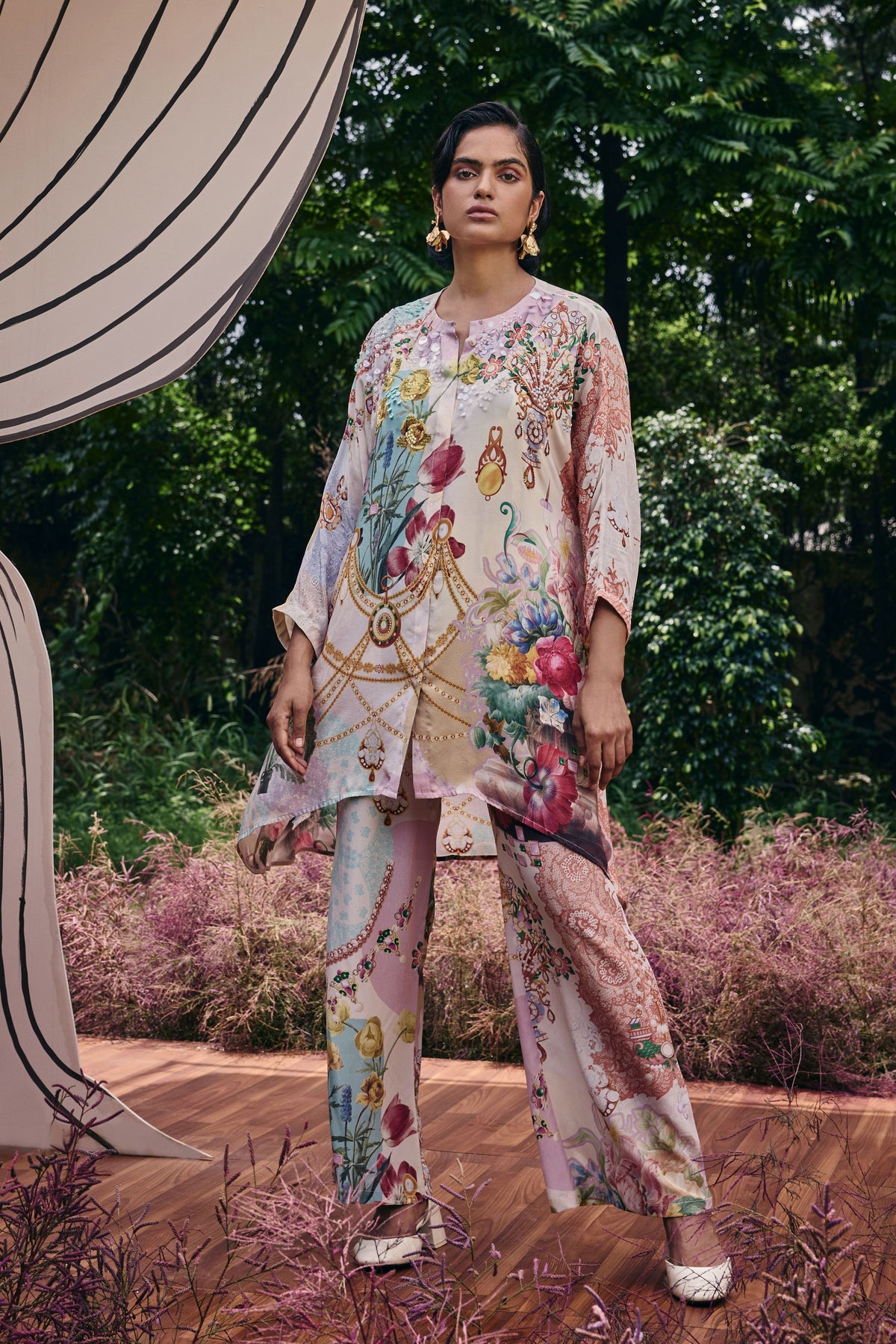 Trove Front-open Relaxed Tunic