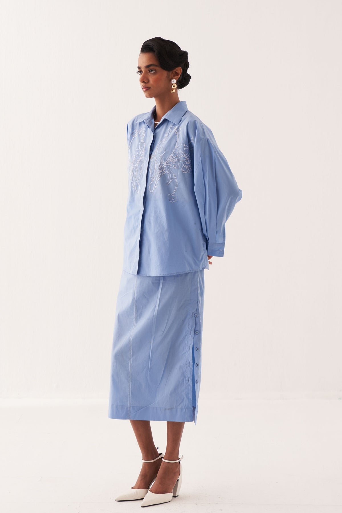 Sky Fleur Shirt