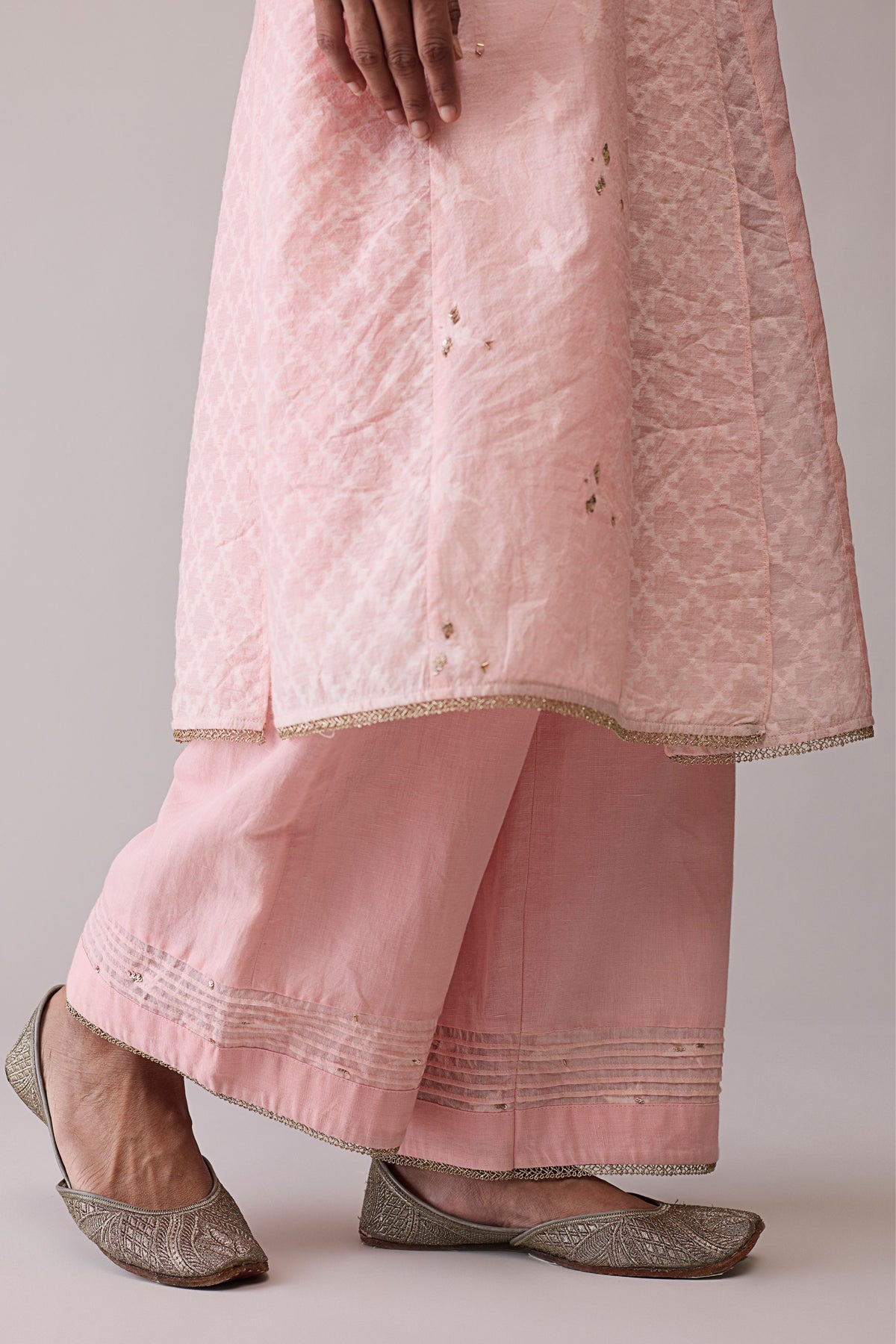 Ambreen Pink Tunic Set