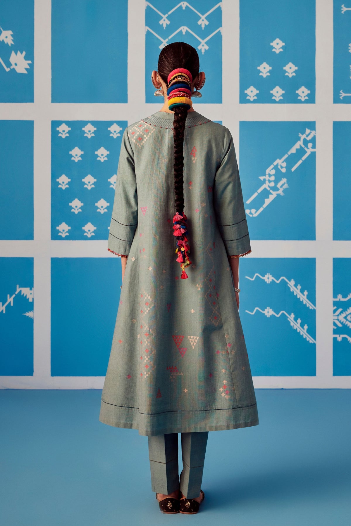 Asmani Kurta Set