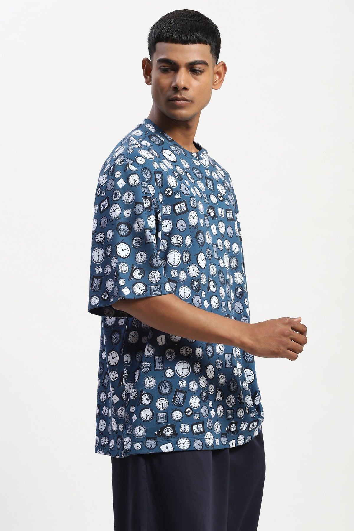 Clock Print T-shirt
