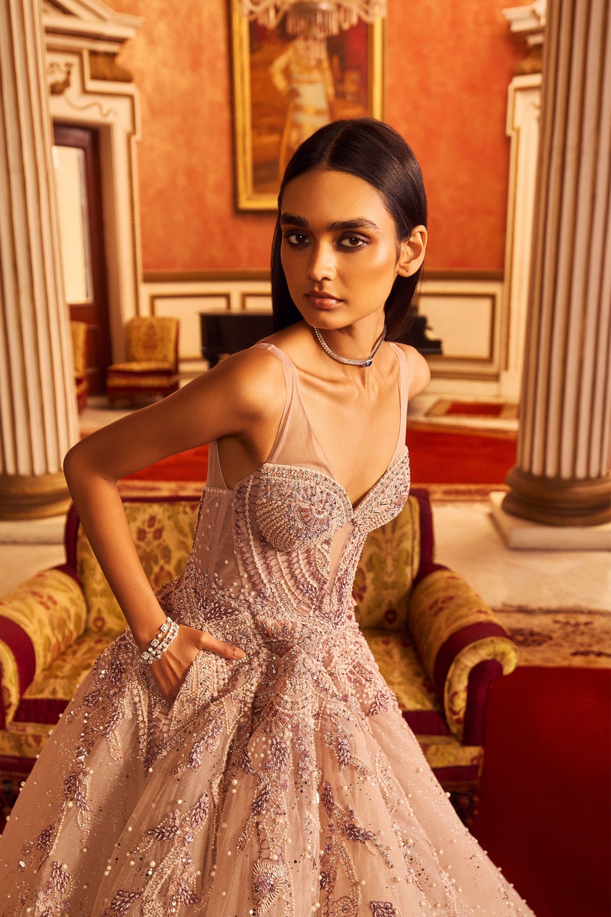 Samiya Tulle Gown