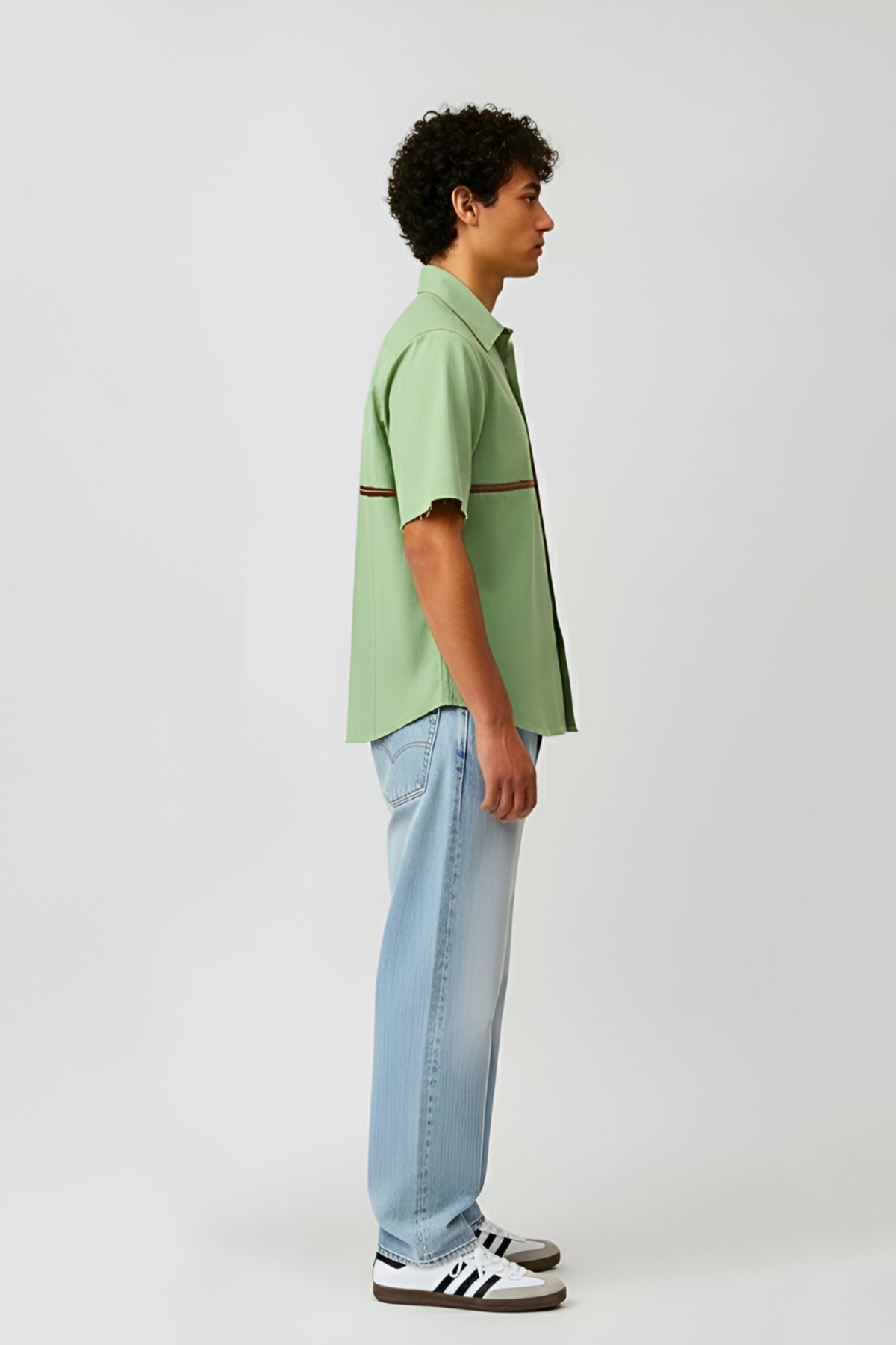 Asparagus Green-tuscan Shirt