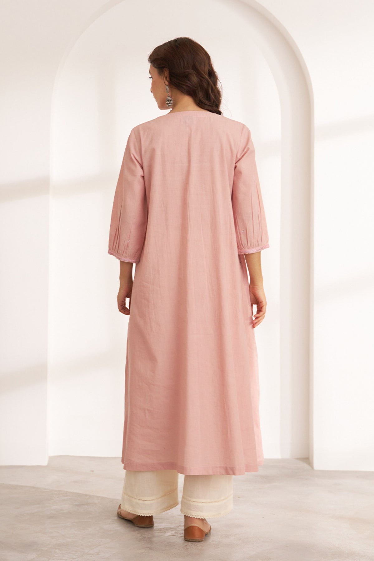 The Blush Pink Tunic Set