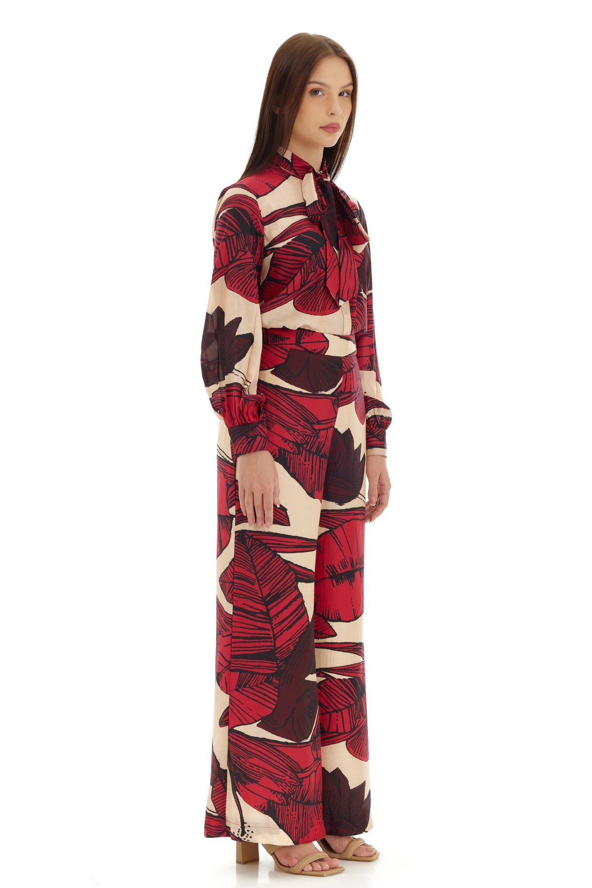 Red and Brown Bow Shirt