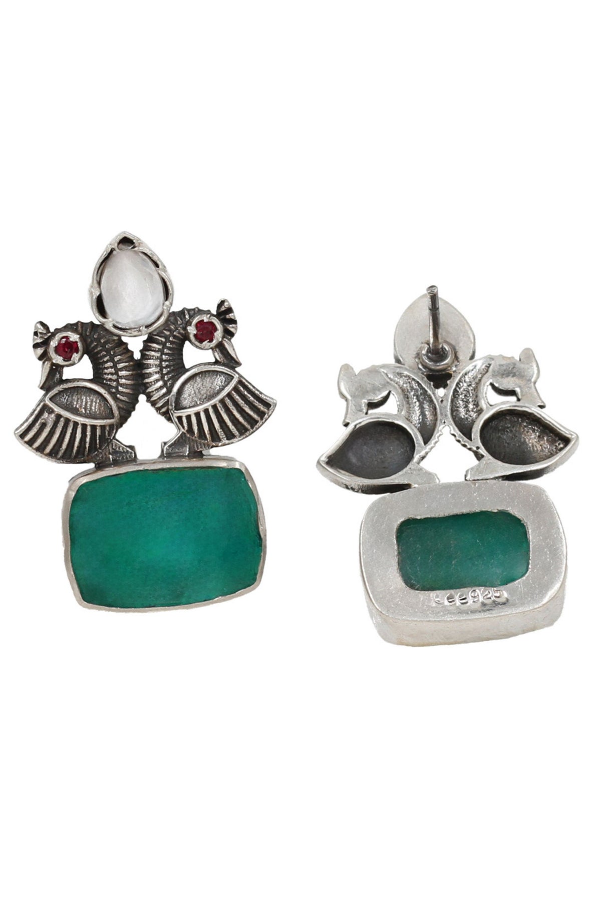 Sophisticated Silver Studs