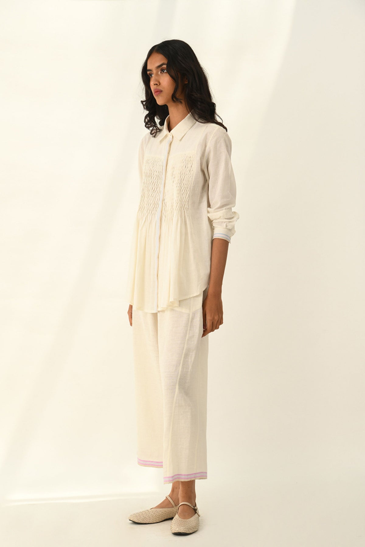 Rugosa Smocking Top