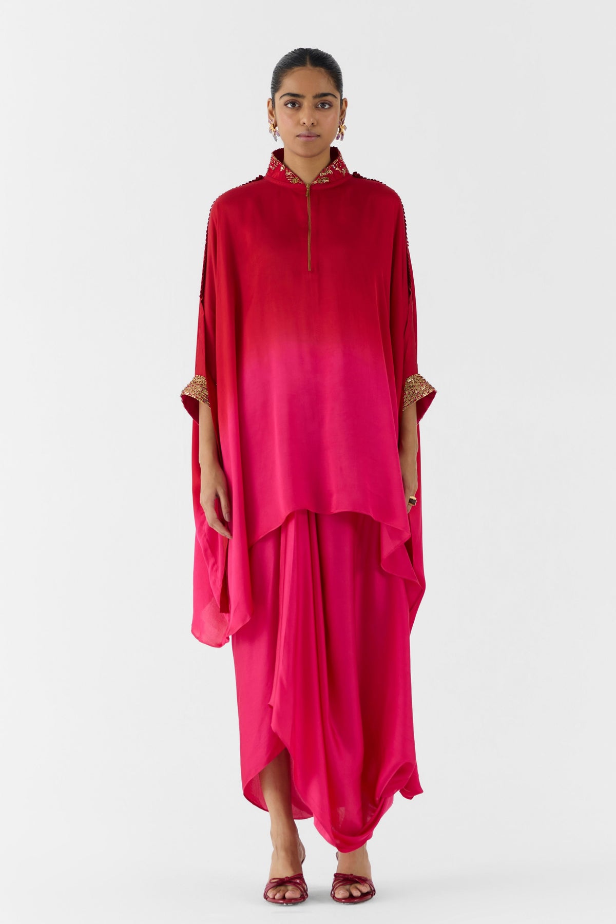 Quartz Ombre Kaftan Set
