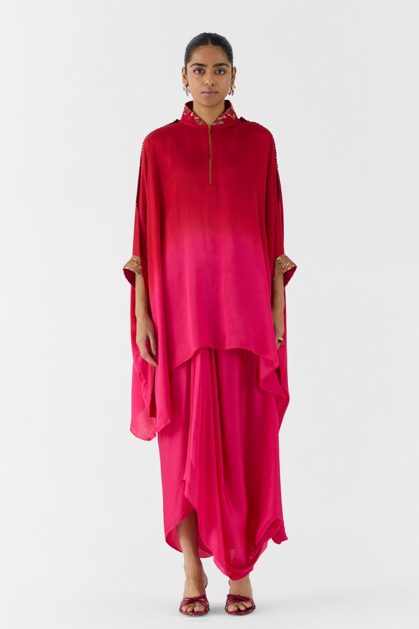 Quartz Ombre Kaftan Set - Studio Rigu - Elahe