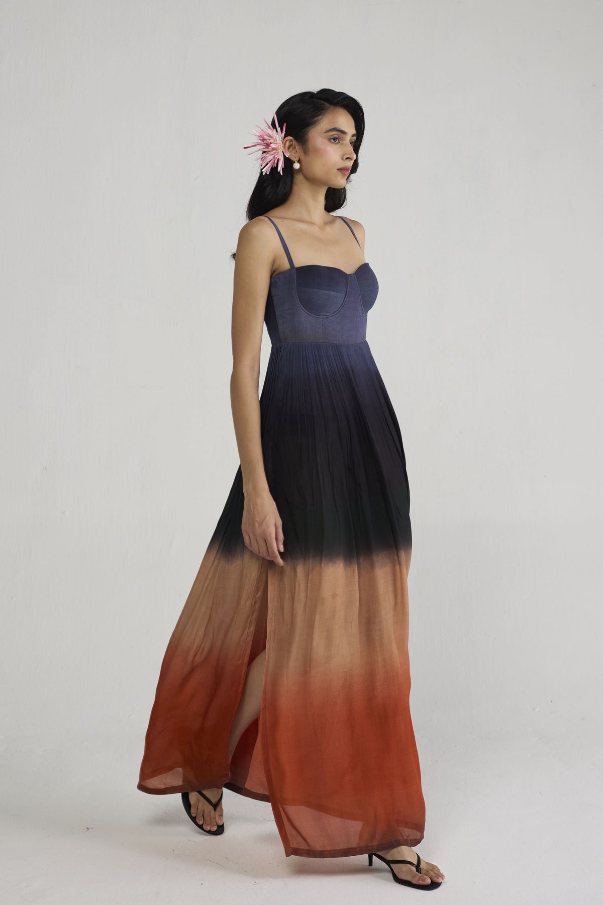 Ume Crepe Bralette Dress