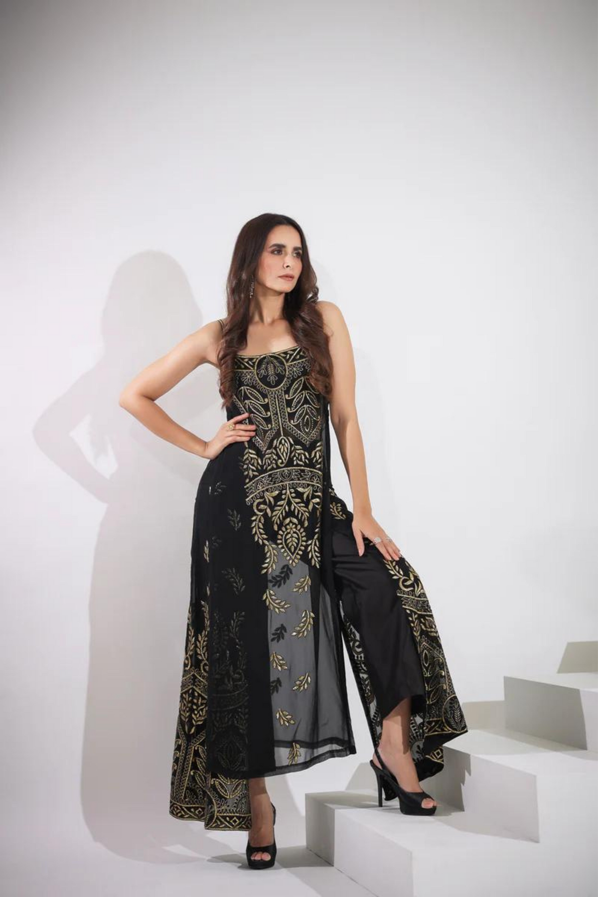 Black Kurta Set