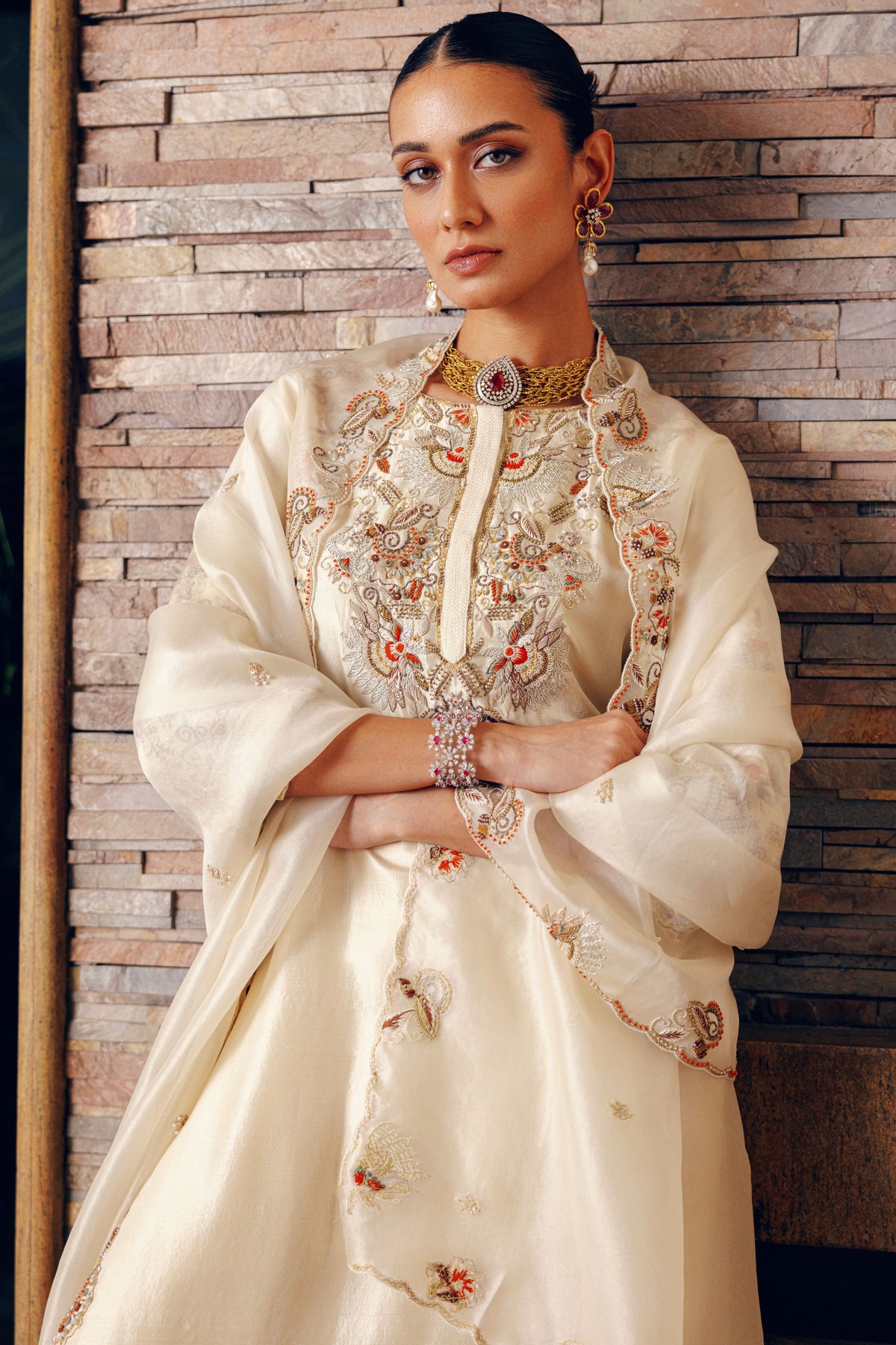 Ivory Kurta Set